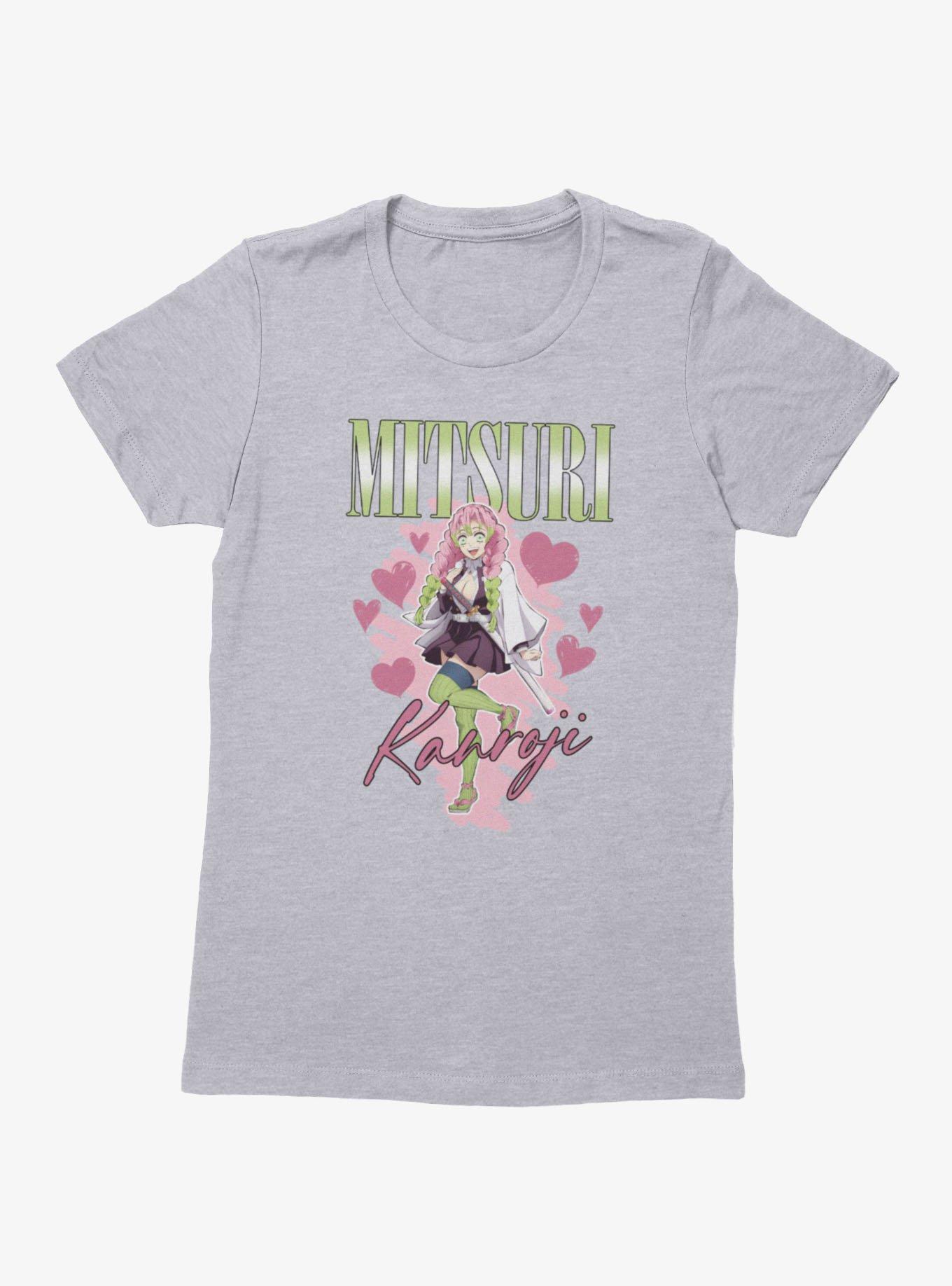 Demon Slayer: Kimetsu No Yaiba Mitsuri Kahroji Hearts Womens T-Shirt, , hi-res