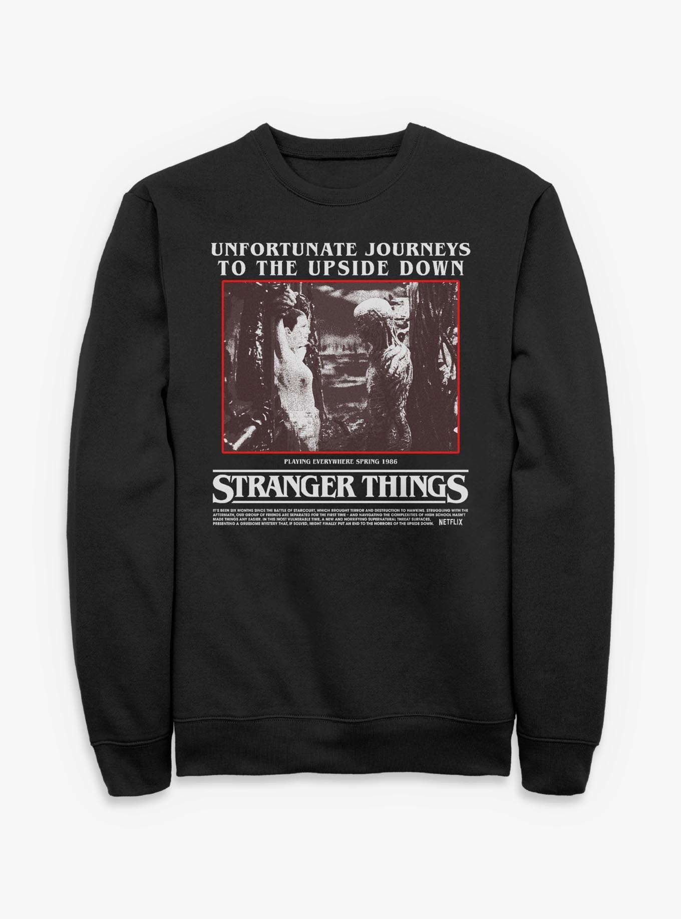 Stranger Things Unfortunate Journey Sweatshirt, , hi-res