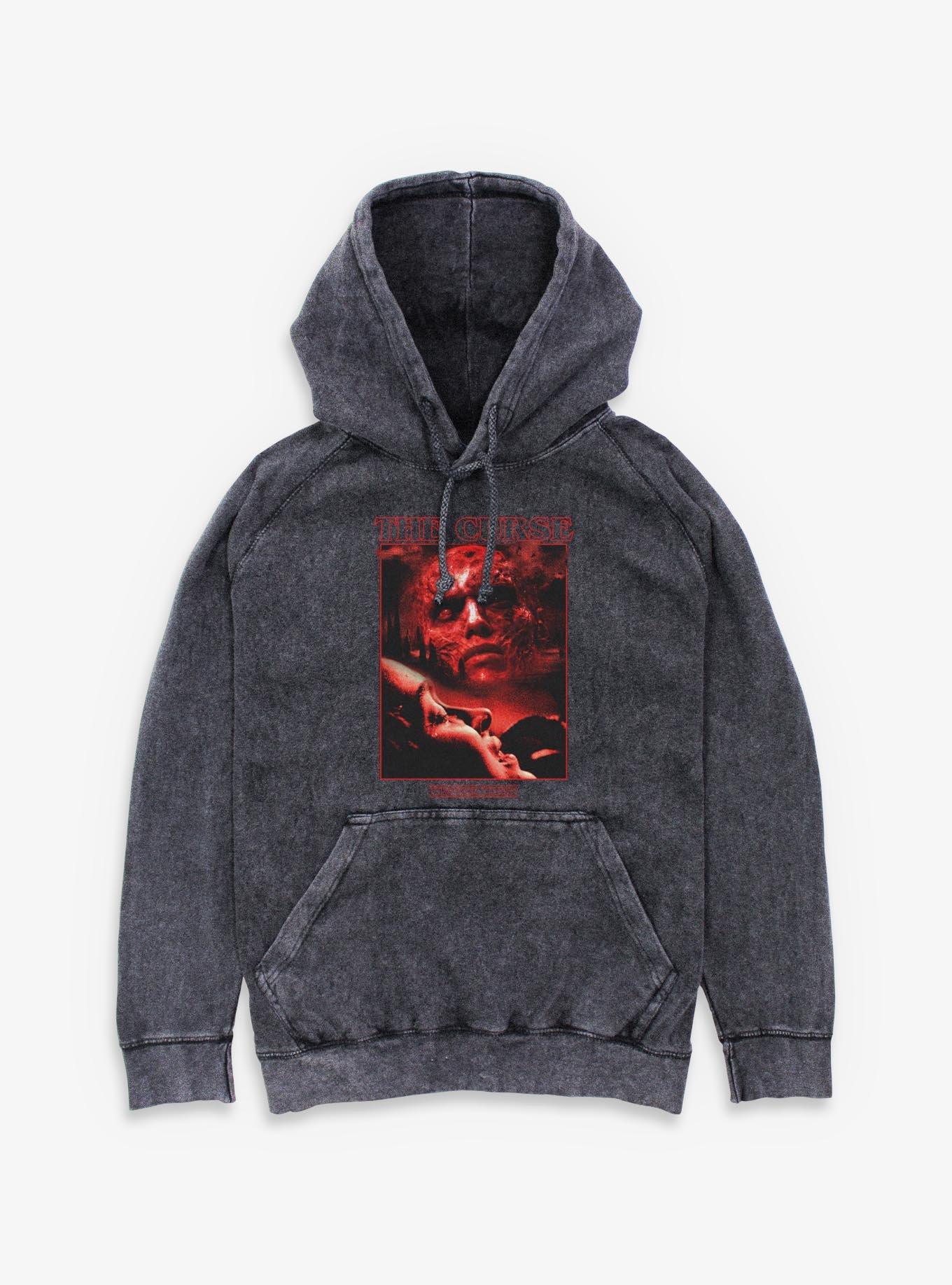 Stranger Things The Curse Mineral Wash Hoodie, , hi-res