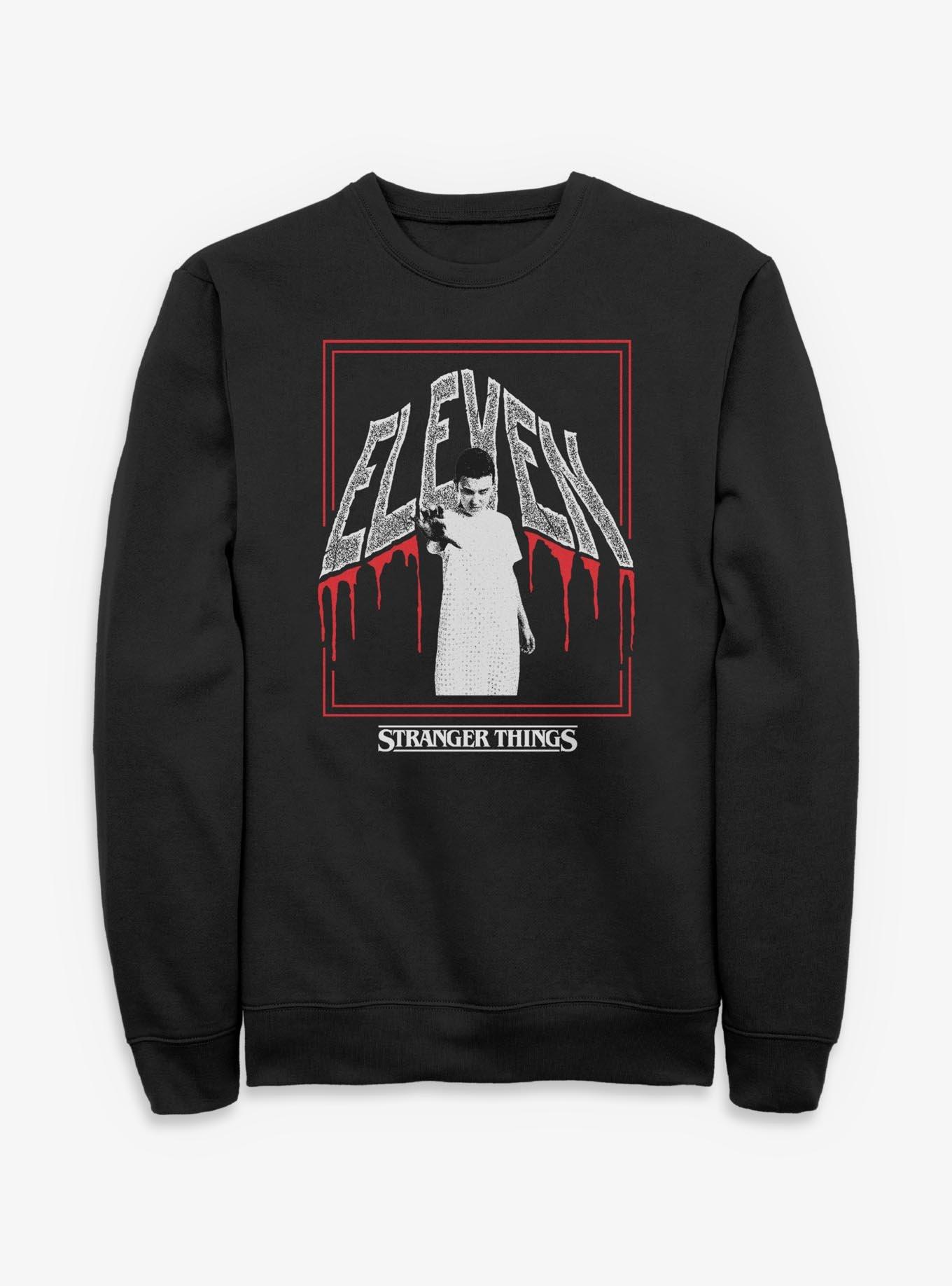Stranger Things Eleven Boxed Blood Drip Sweatshirt