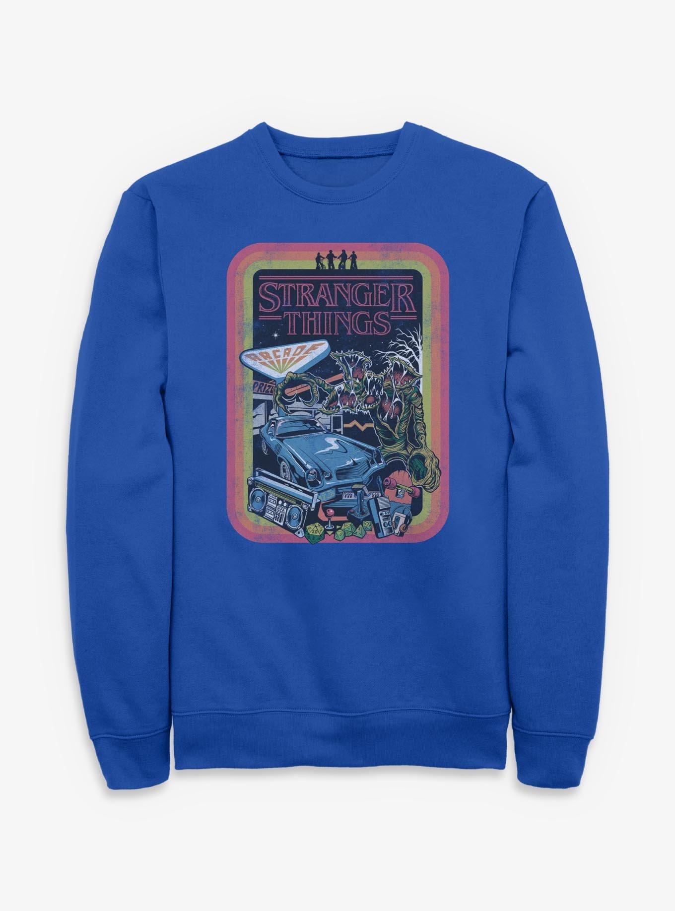 Stranger Things Retro Collage Sweatshirt, , hi-res