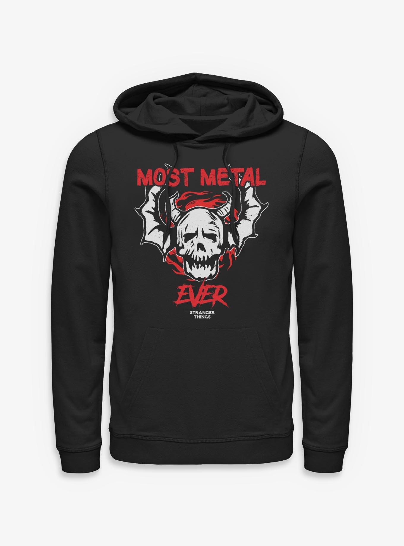 Stranger Things Most Metal Ever Hoodie