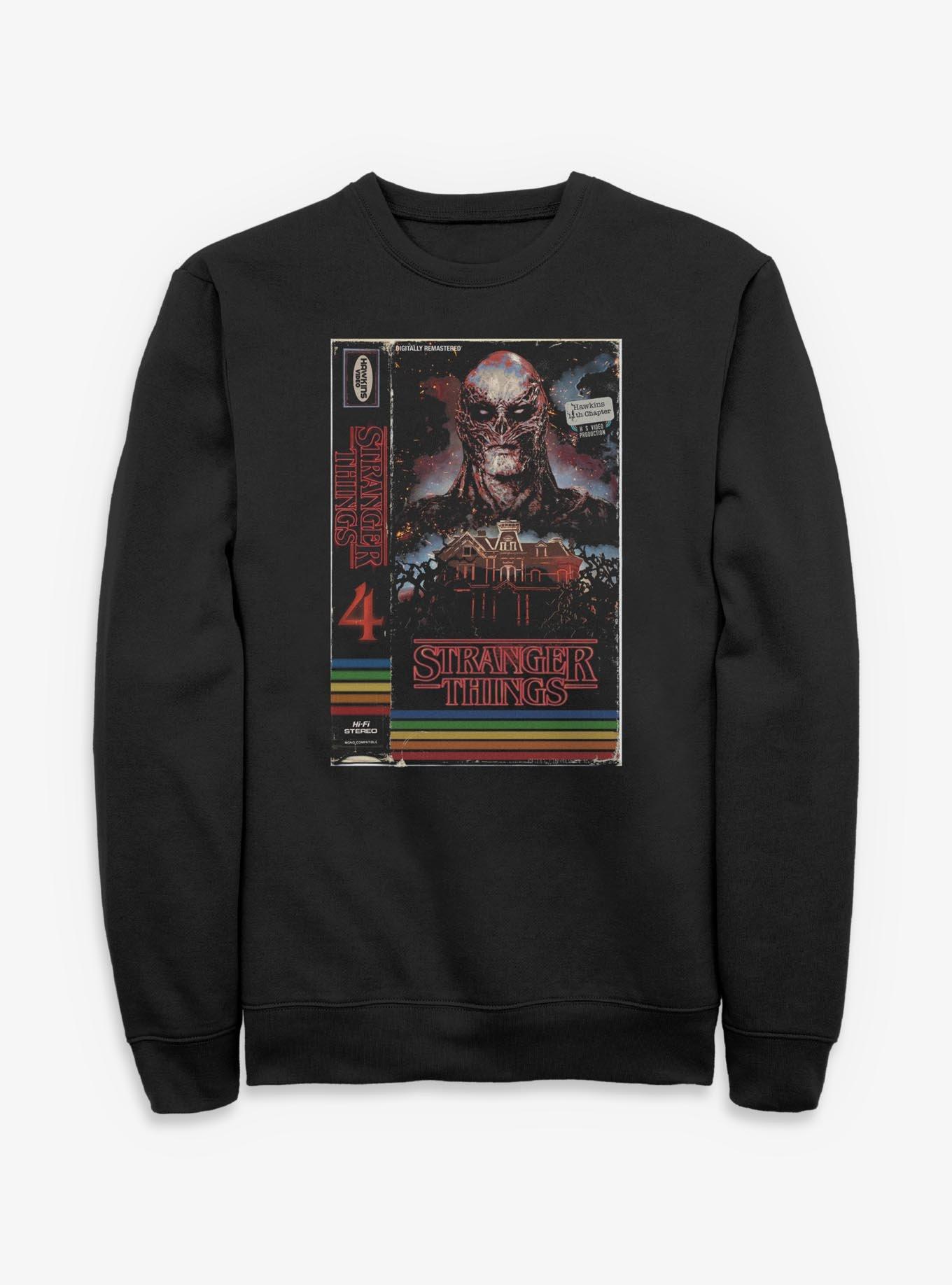 Stranger Things Vecna Tape Sweatshirt