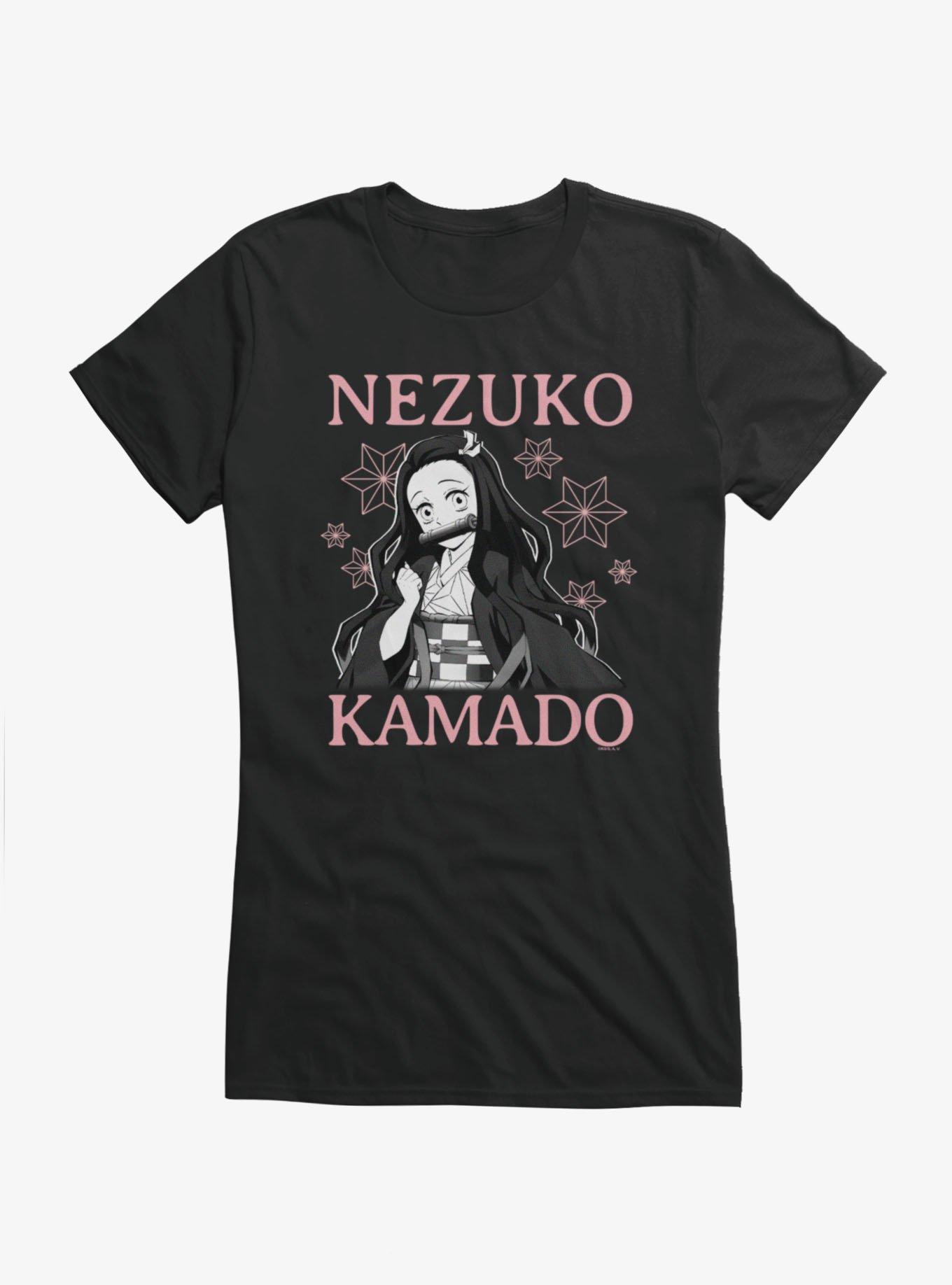 Demon Slayer: Kimetsu No Yaiba Nezuko Kamado Blossoms Girls T-Shirt, , hi-res