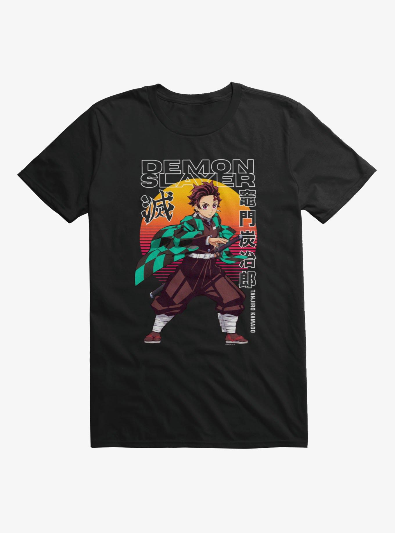 Demon Slayer: Kimetsu No Yaiba Tanjiro Kamado Sunset T-Shirt, , hi-res