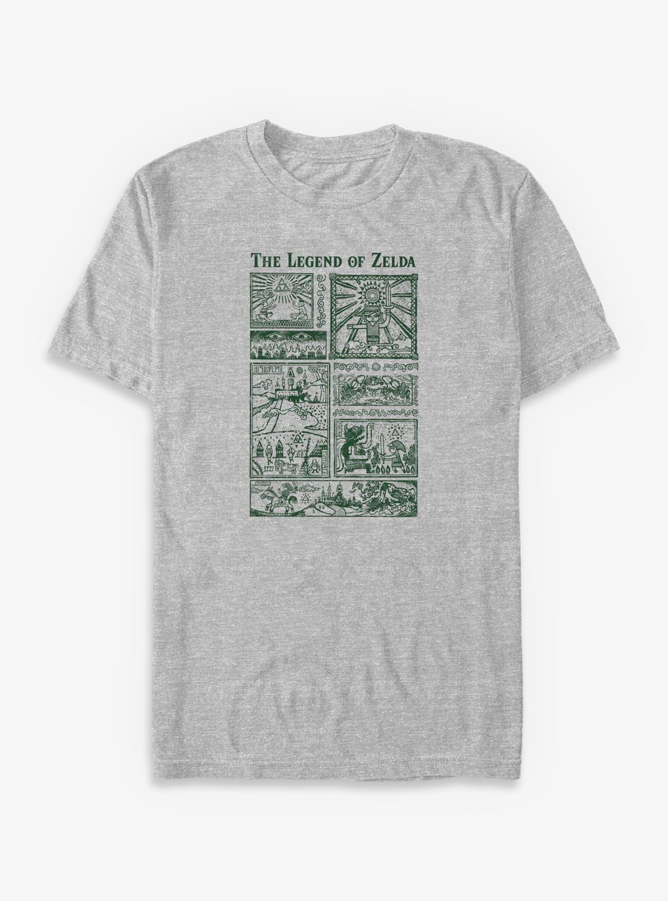 The Legend of Zelda Zelda Retold Big & Tall T-Shirt, , hi-res
