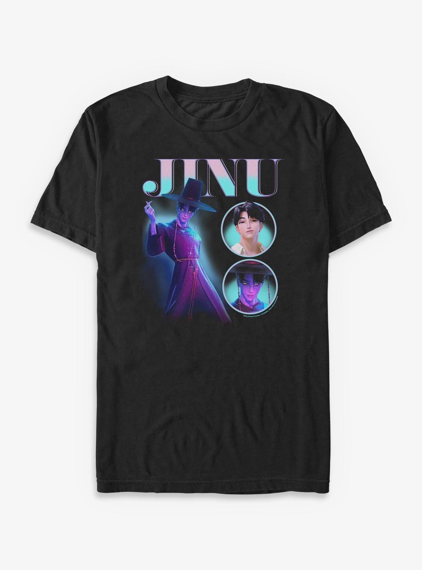 KPop Demon Hunters Jinu Montage Big & Tall T-Shirt, , hi-res