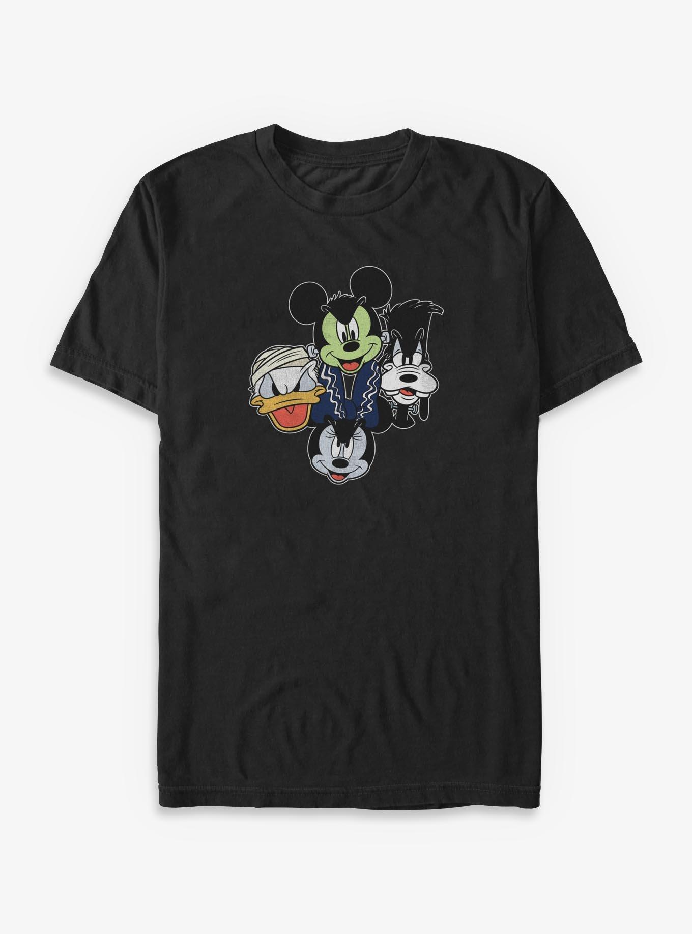 Disney Mickey Mouse Mickey And Friends Halloween Heads Big & Tall T-Shirt, , hi-res