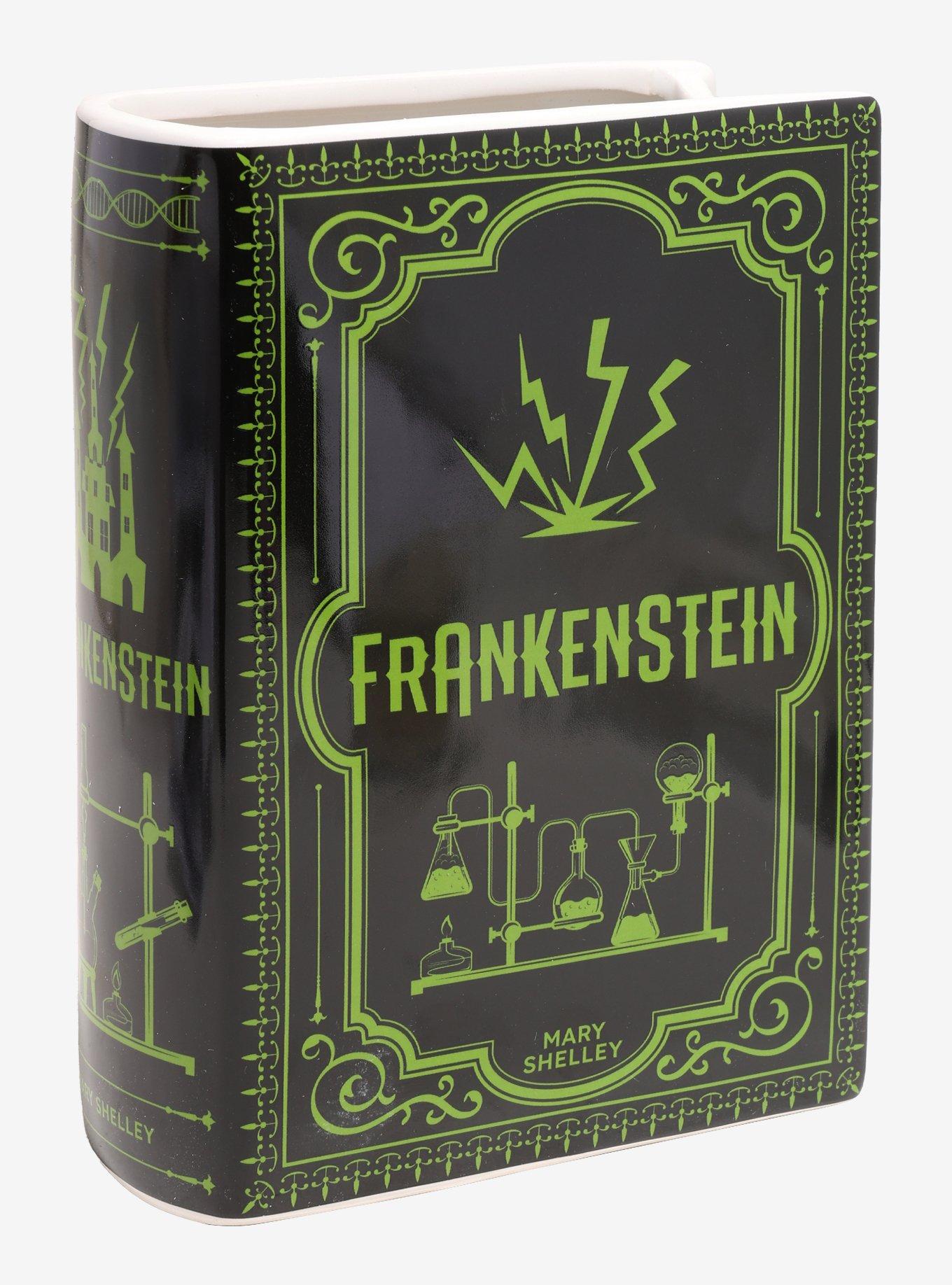 Frankenstein By Mary Shelley Book Vase, , hi-res