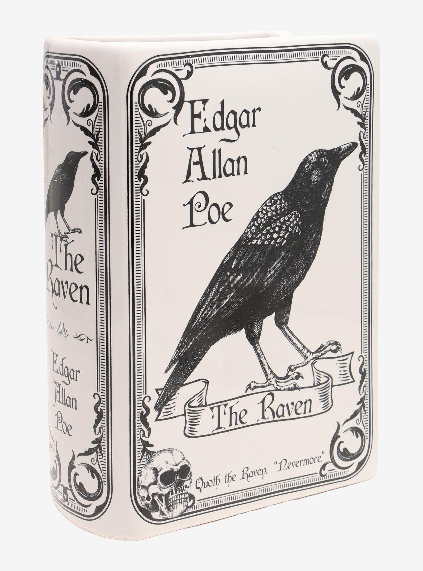 The Raven By Edgar Allan Poe Book Vase, , hi-res