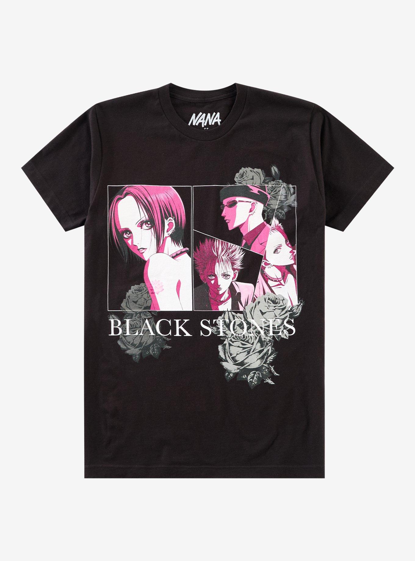 Nana Black Stones Roses T-Shirt