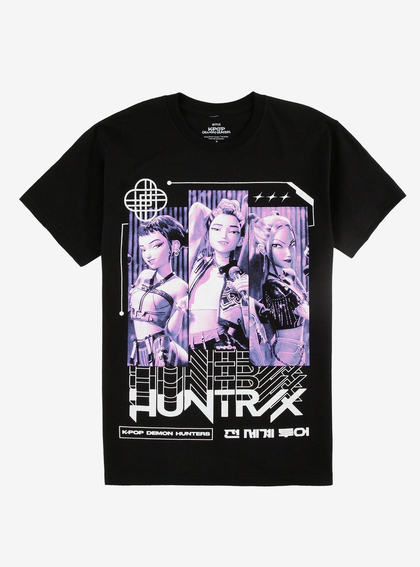 KPop Demon Hunters Huntrix Trio Tonal T-Shirt, , hi-res