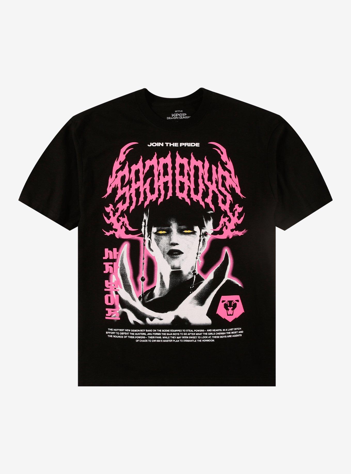 KPop Demon Hunters Demon Jinu Metal T-Shirt, , hi-res