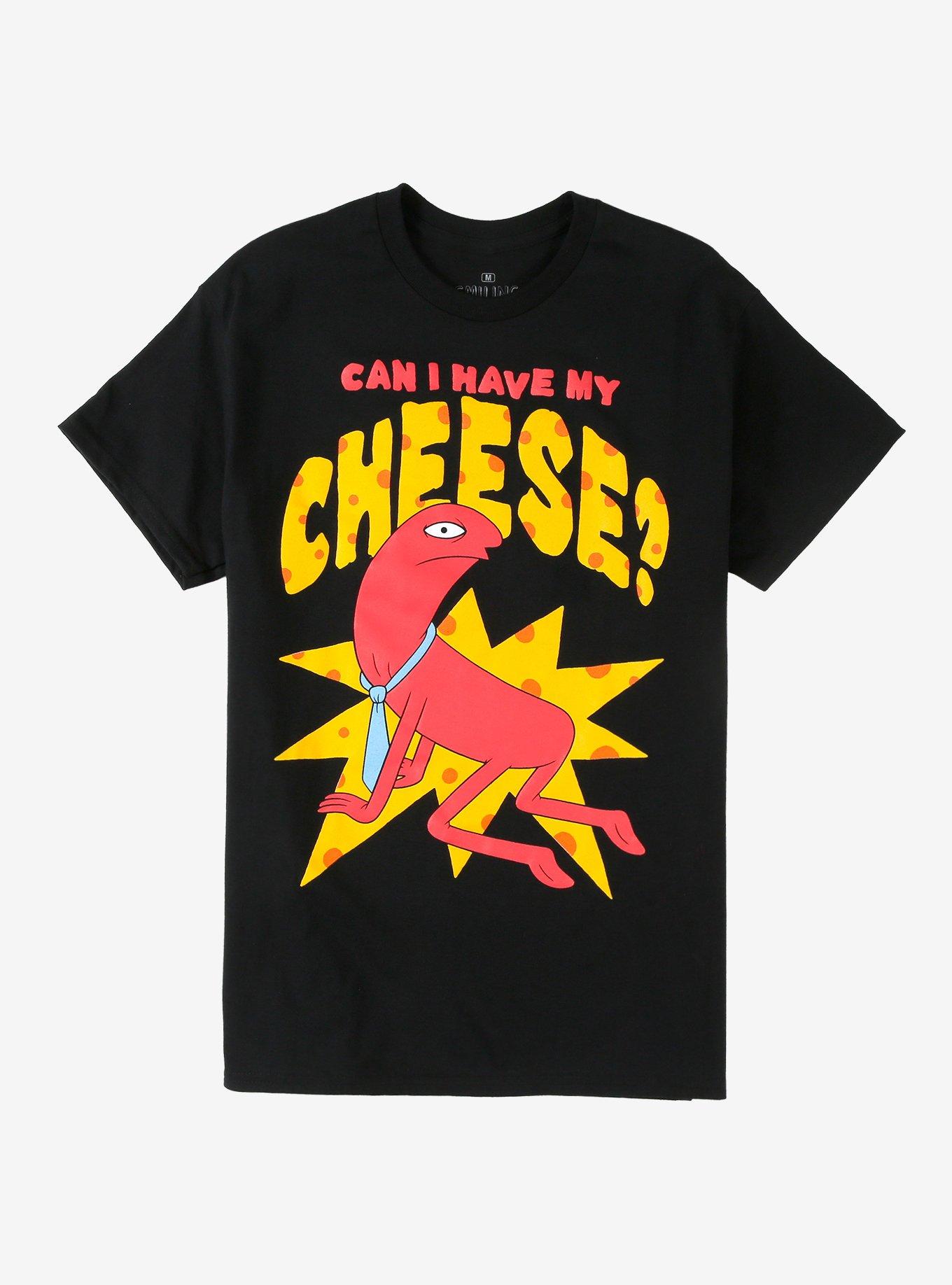 Smiling Friends Allan Cheese T-Shirt, , hi-res