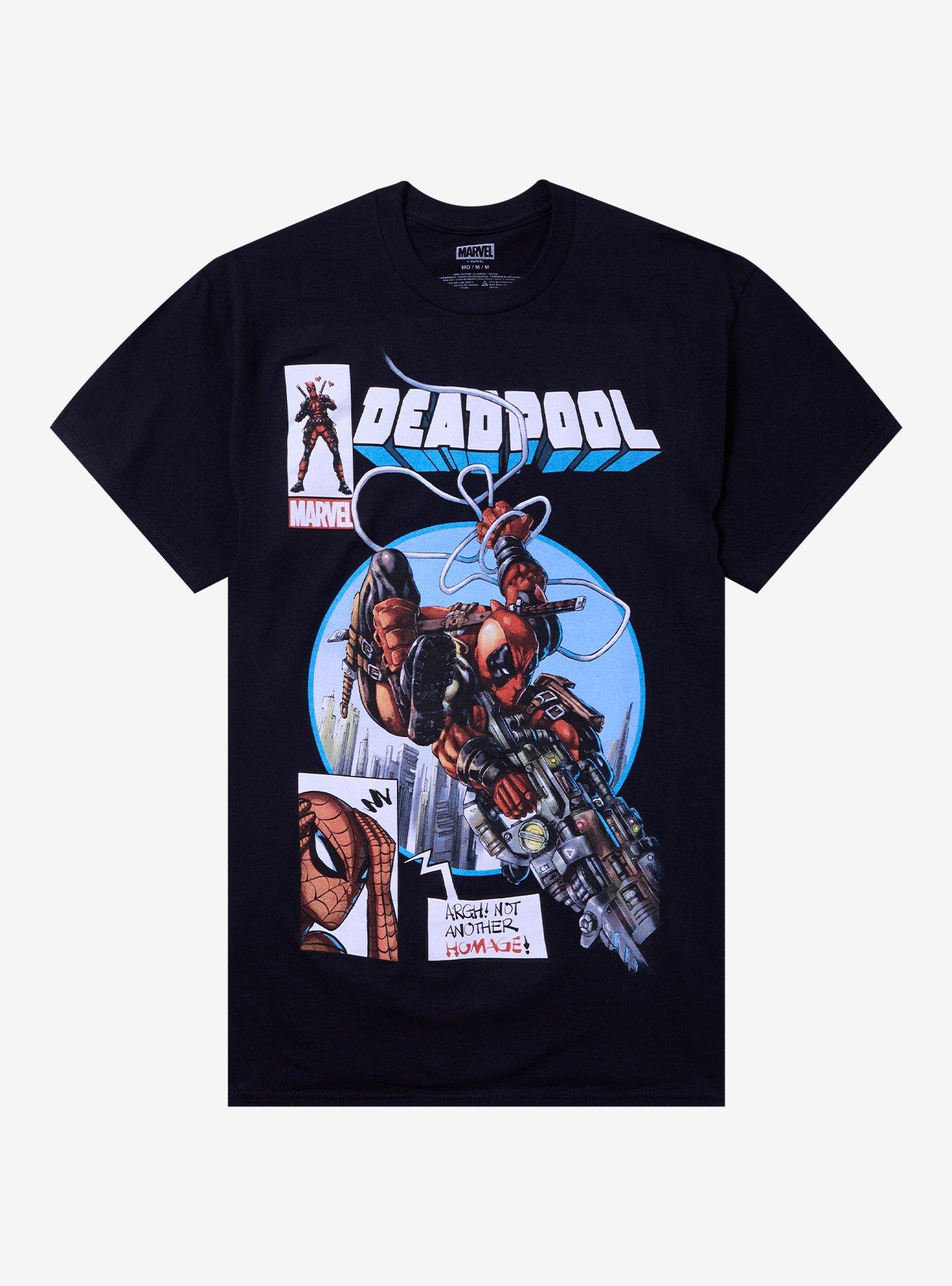 Marvel Deadpool & Spider-Man Comic Cover T-Shirt, , hi-res