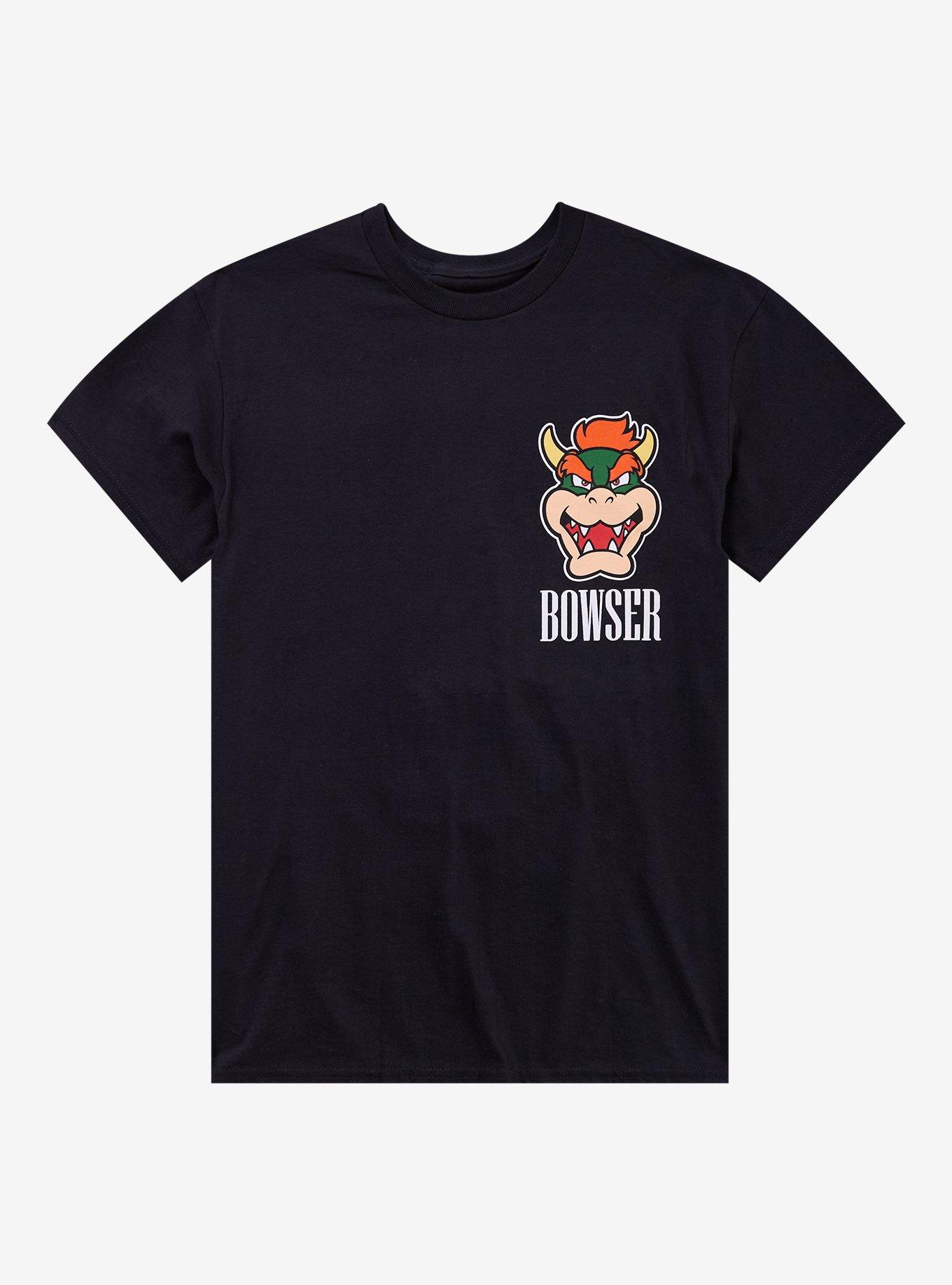Super Mario Bowser Grid T-Shirt