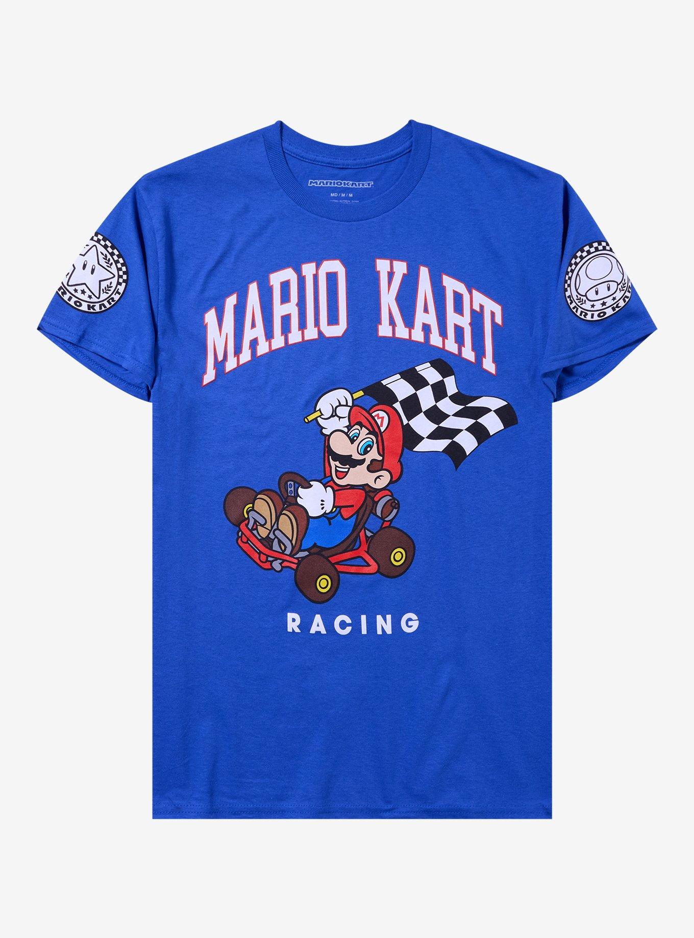 Super Mario Bro. Mario Kart Racing T-Shirt, , hi-res