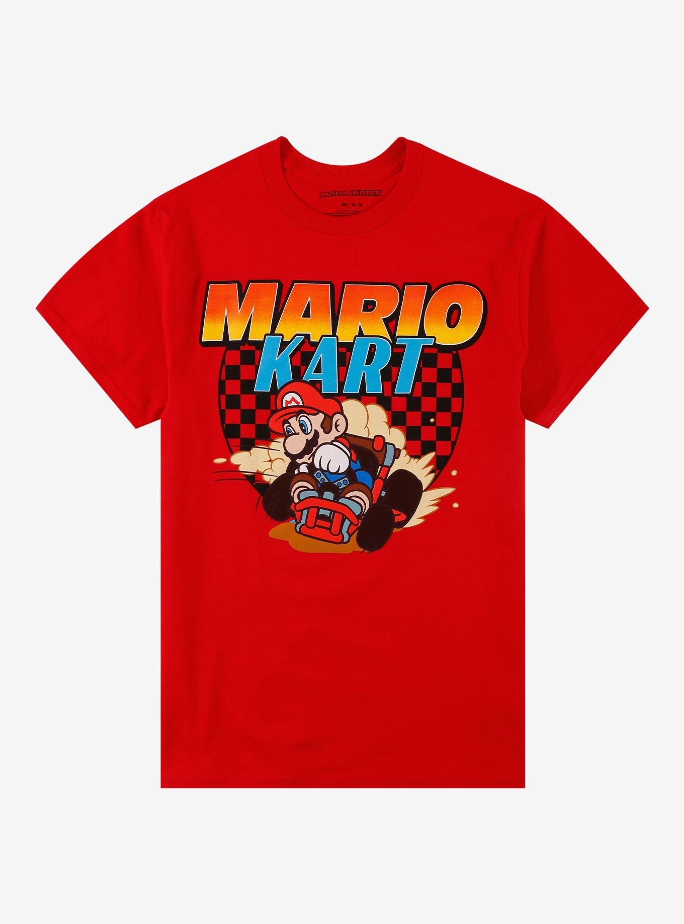 Mario Kart Mario Driving T-Shirt, , hi-res