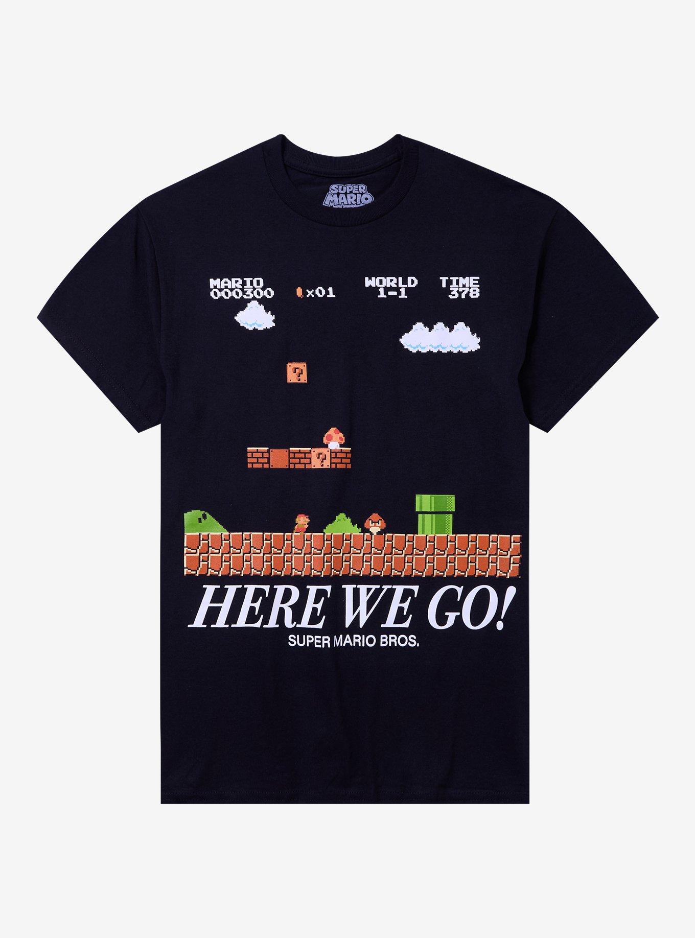 Super Mario Bros. Here We Go T-Shirt, , hi-res