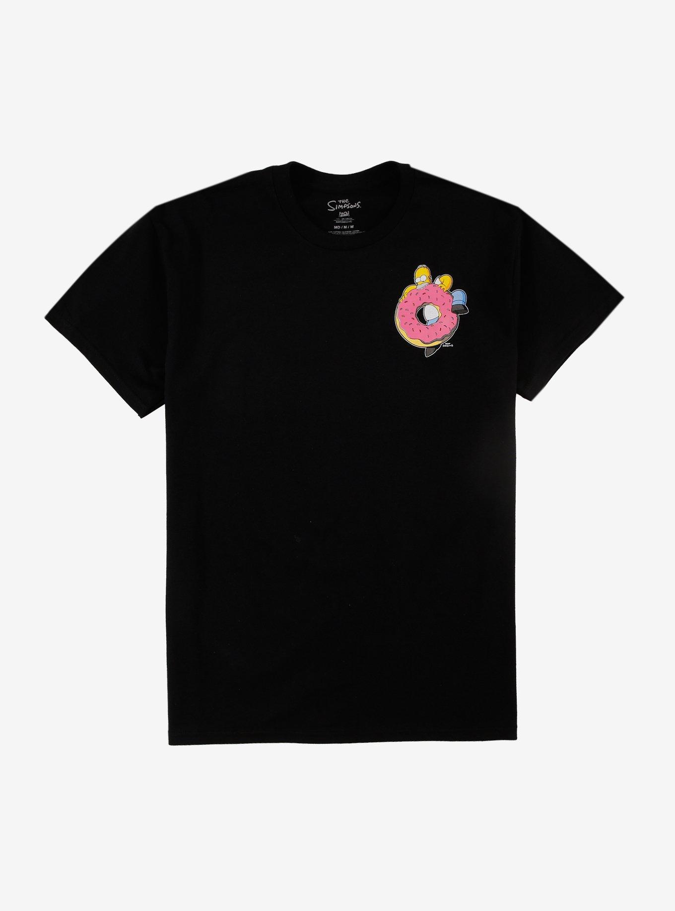 The Simpsons Homer Donut T-Shirt, , hi-res