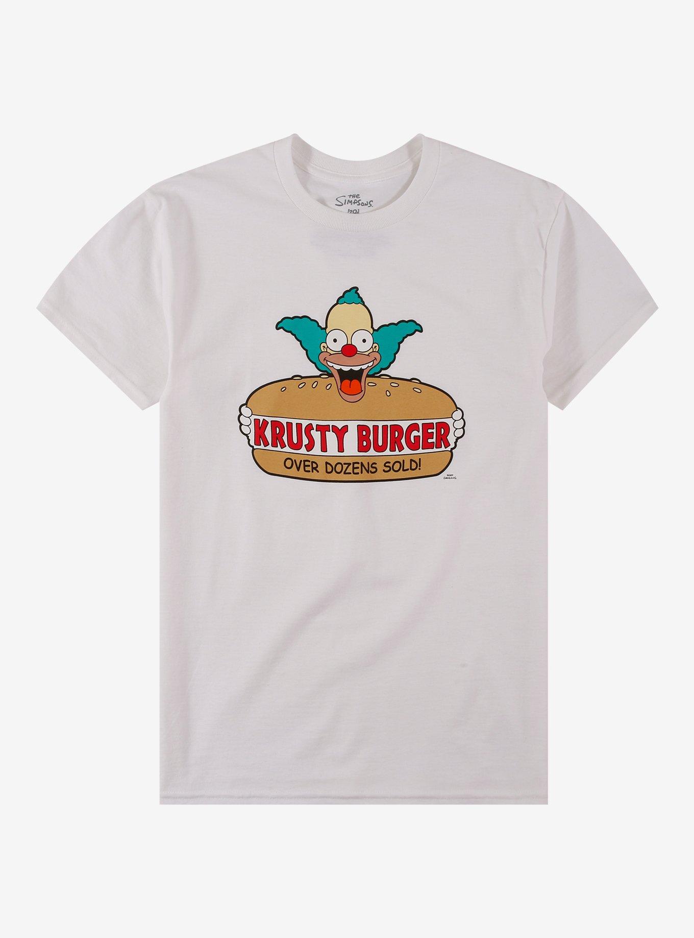The Simpsons Krusty Burger Logo T-Shirt, , hi-res