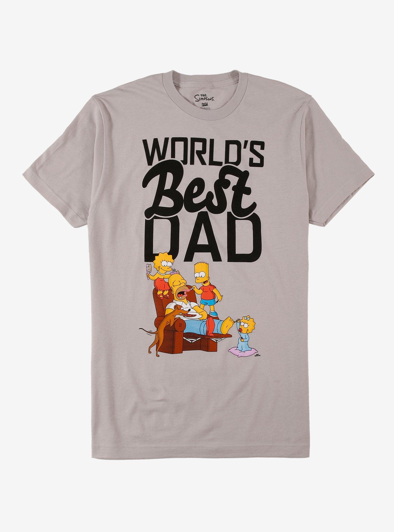 The Simpsons World's Best Dad T-Shirt, , hi-res
