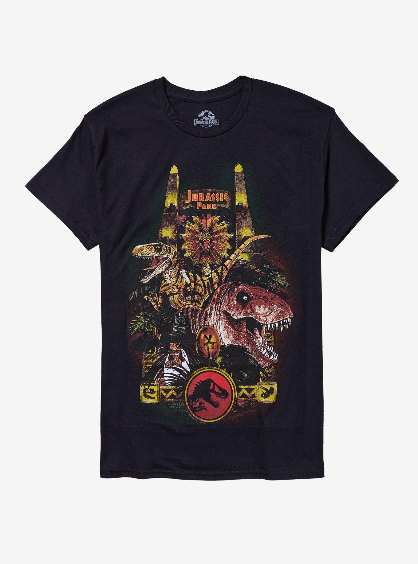 Jurassic Park Dinosaurs T-Shirt, , hi-res