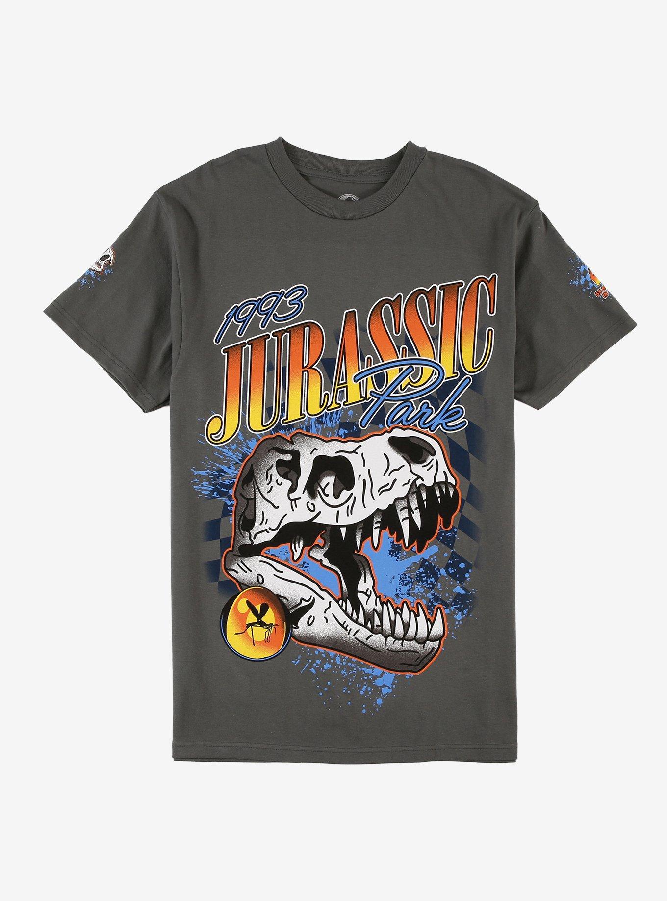 Jurassic Park Dinosaur Skull T-Shirt, , hi-res