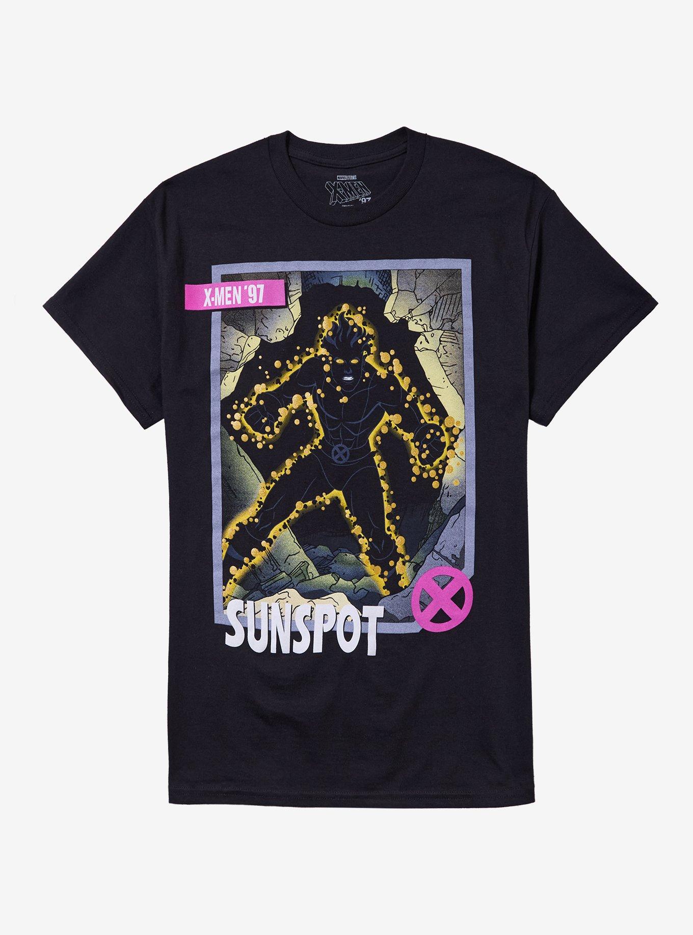 Marvel X-Men '97 Sunspot Card T-Shirt