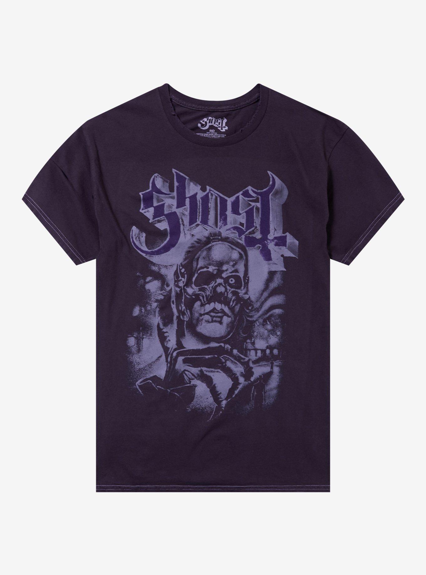Ghost Mask Pigment-Dye T-Shirt, , hi-res