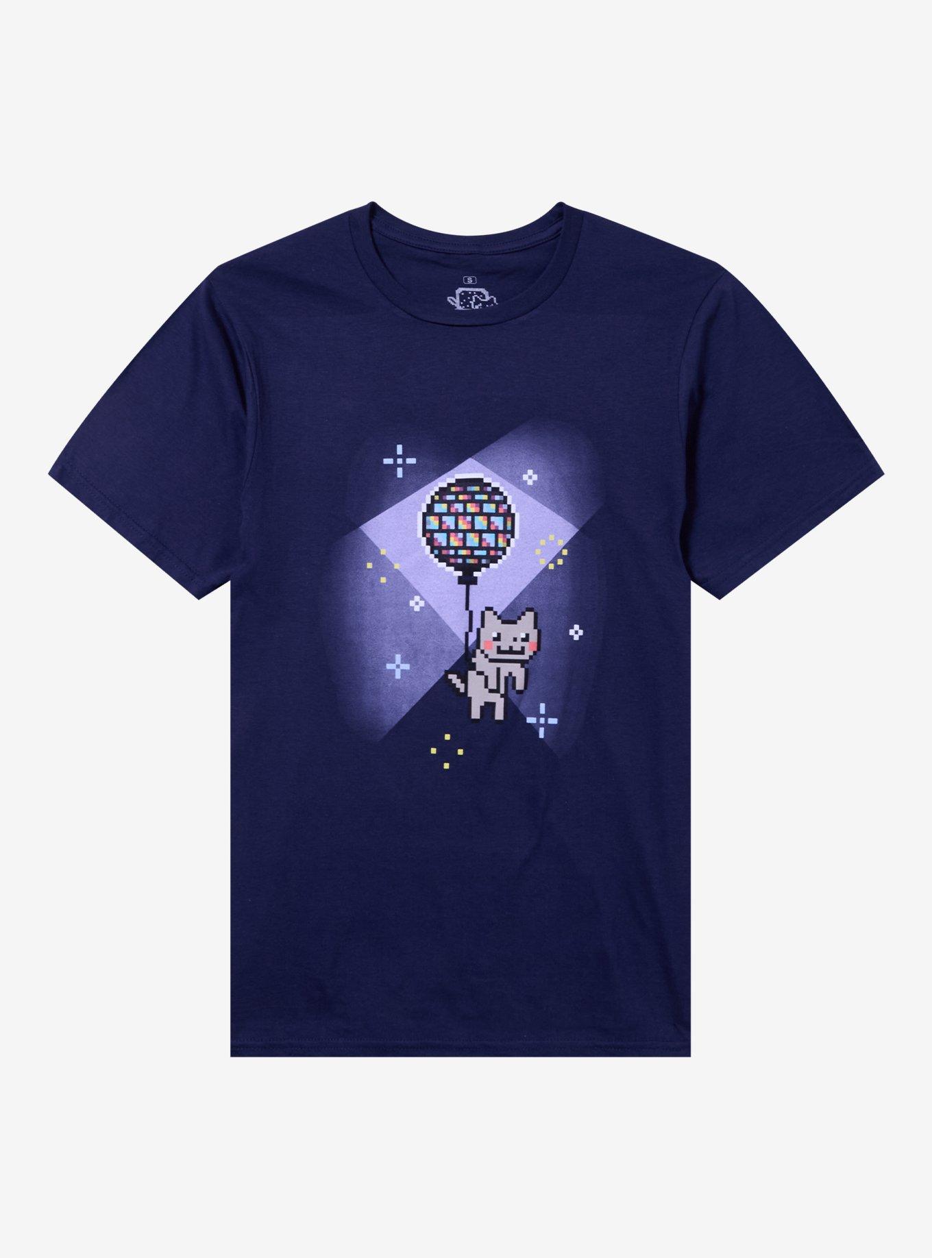 Nyan Cat Disco Ball T-Shirt, , hi-res