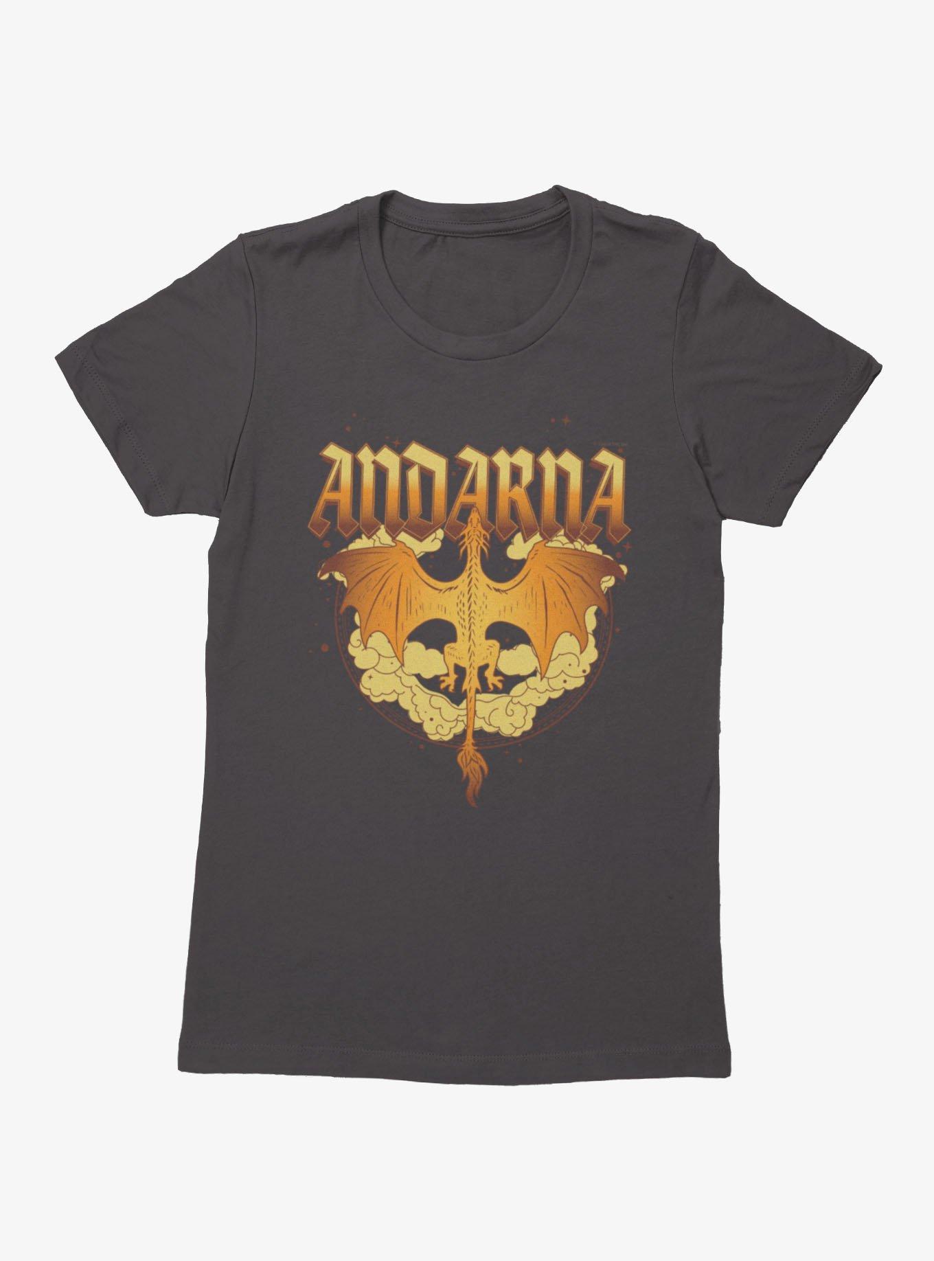 Fourth Wing Andarna Flight Womens T-Shirt Box Lunch Exclusive