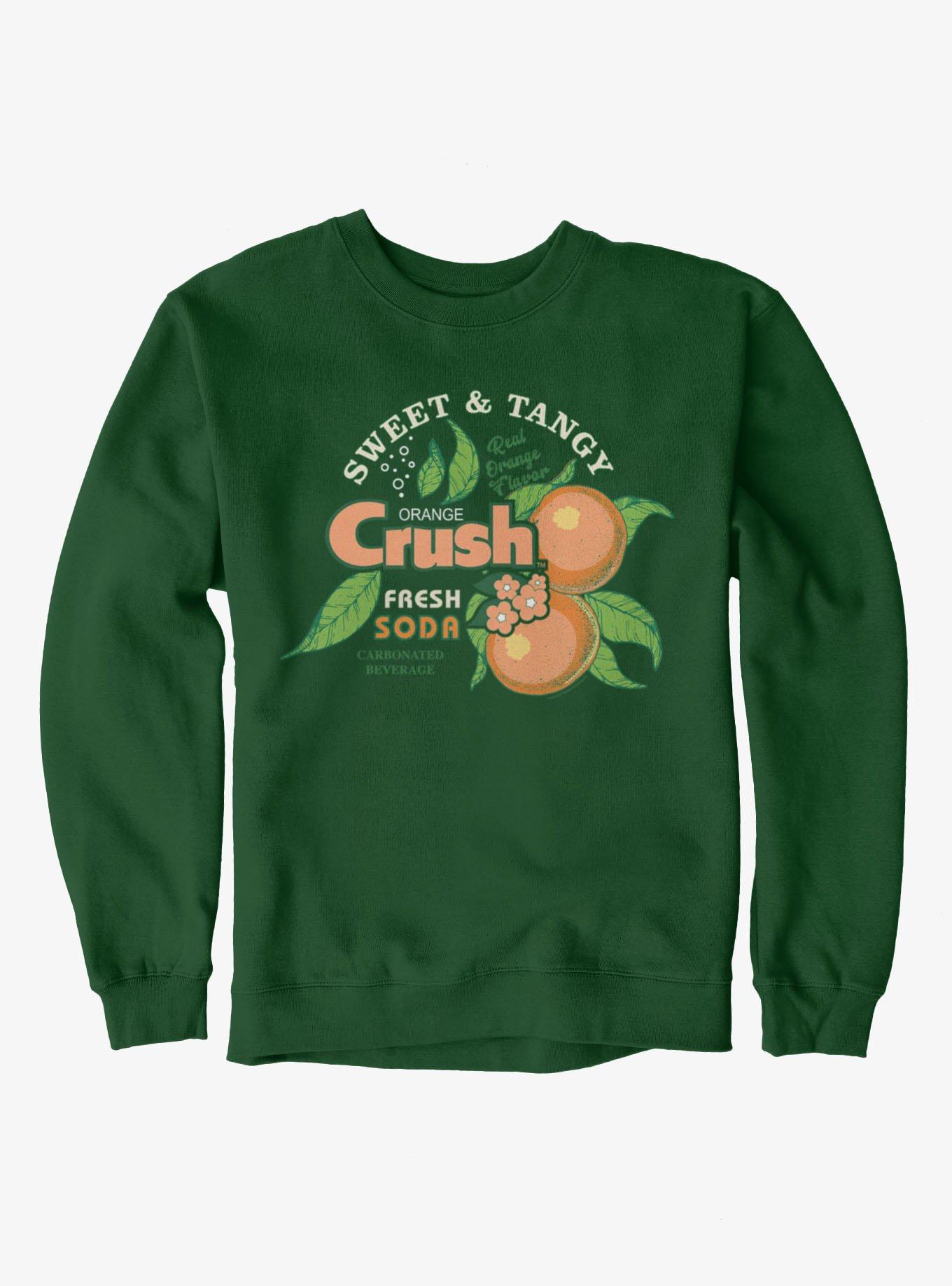 Orange Crush Sweet & Tangy That Thirst Sweatshirt Hot Topic Exclusive