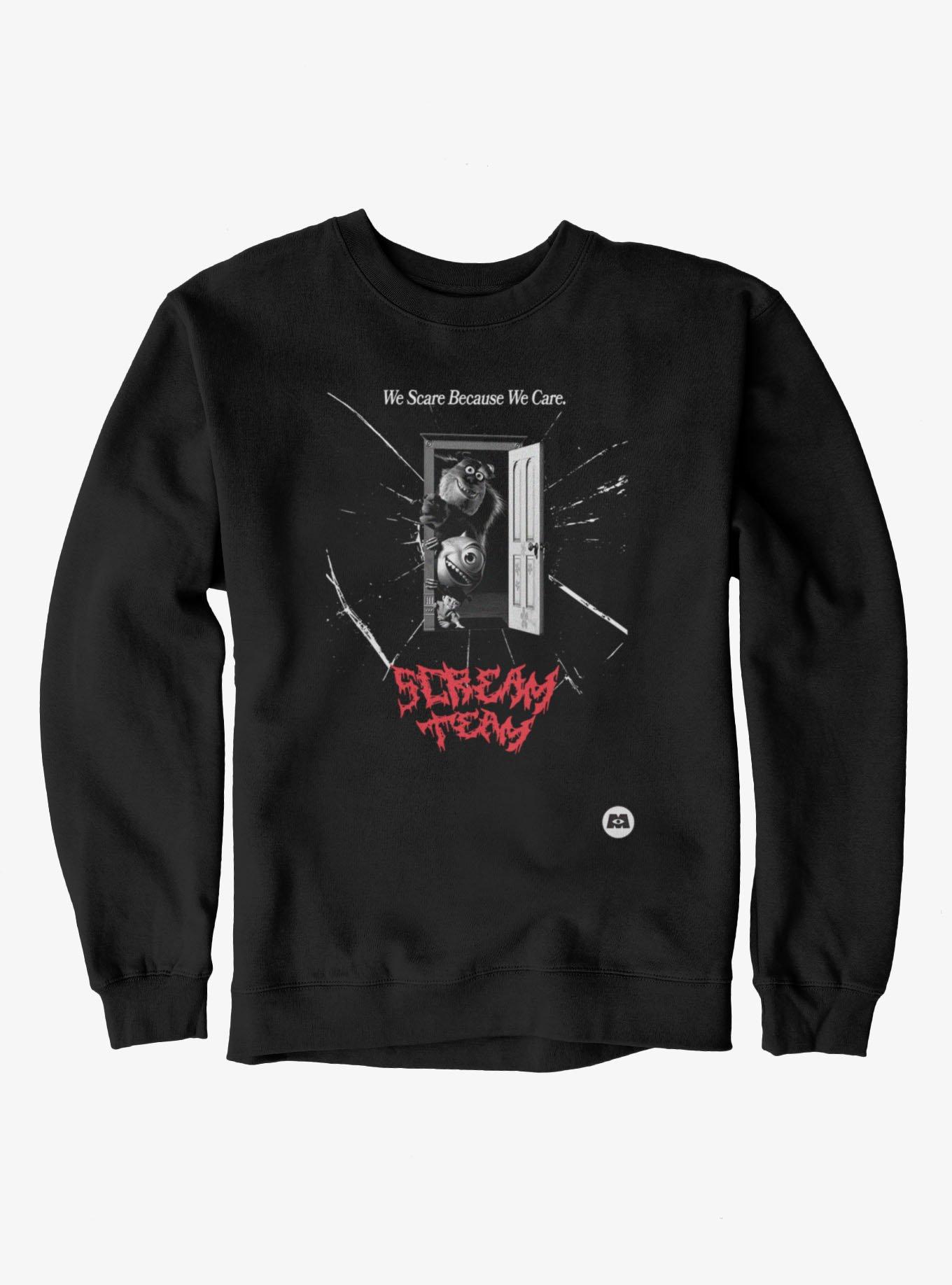 Disney Monsters Inc. Mike & Sully Scream Team Sweatshirt Hot Topic Exclusive