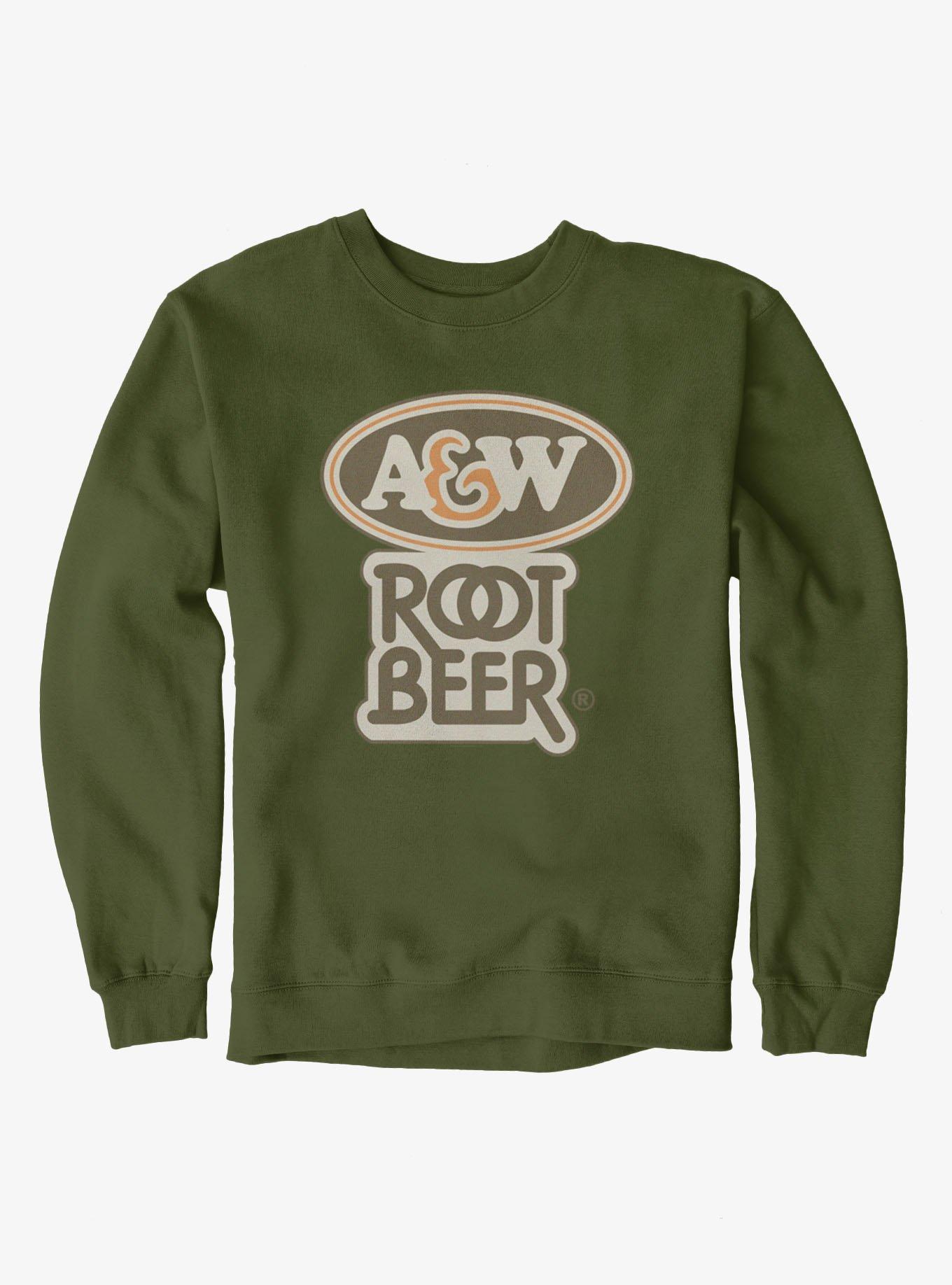 A&W Root Beer Retro Sweatshirt Hot Topic Exclusive, , hi-res