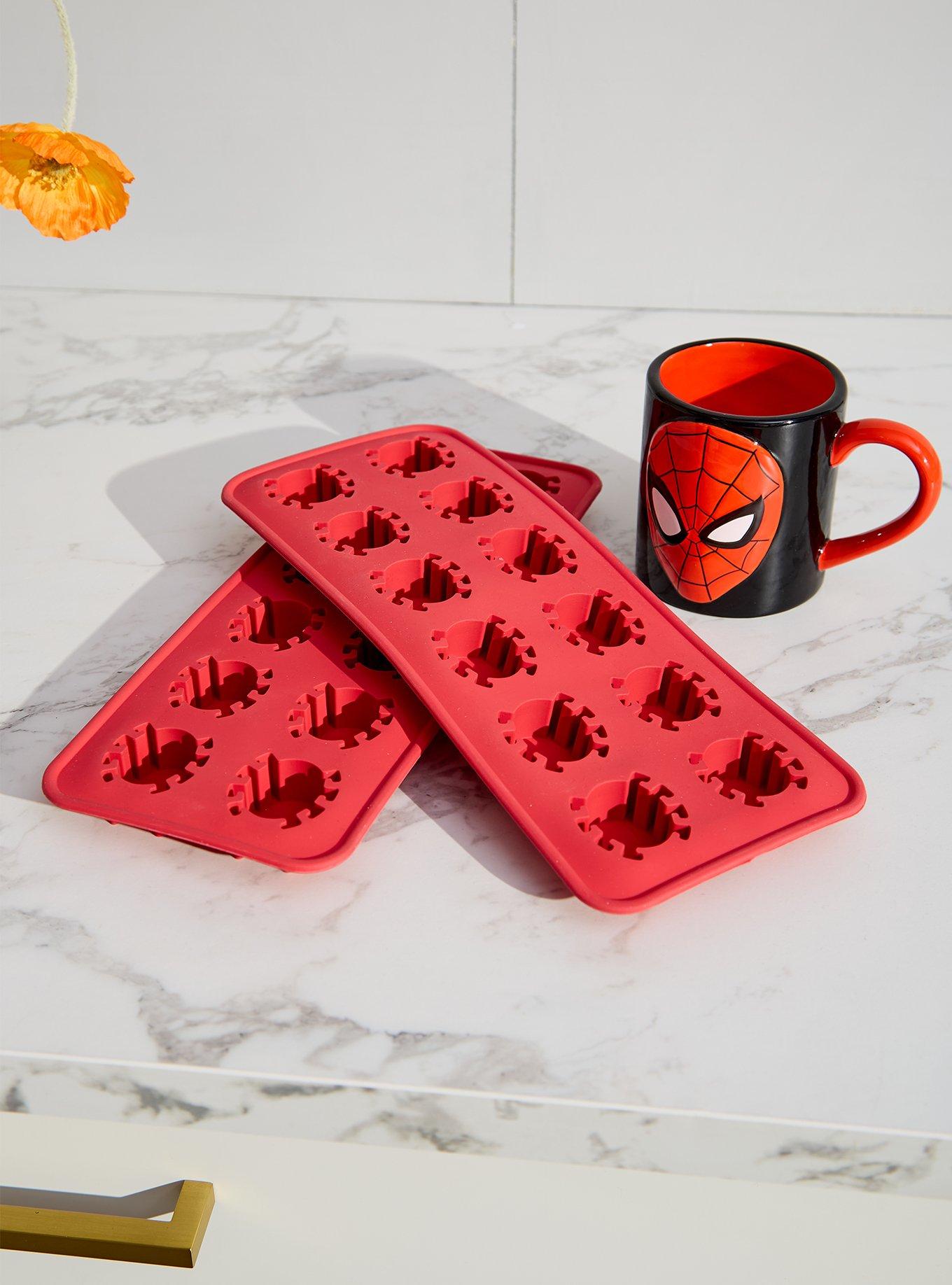 Marvel Spider-Man Spider Silicone Ice Cube Tray Set, , hi-res