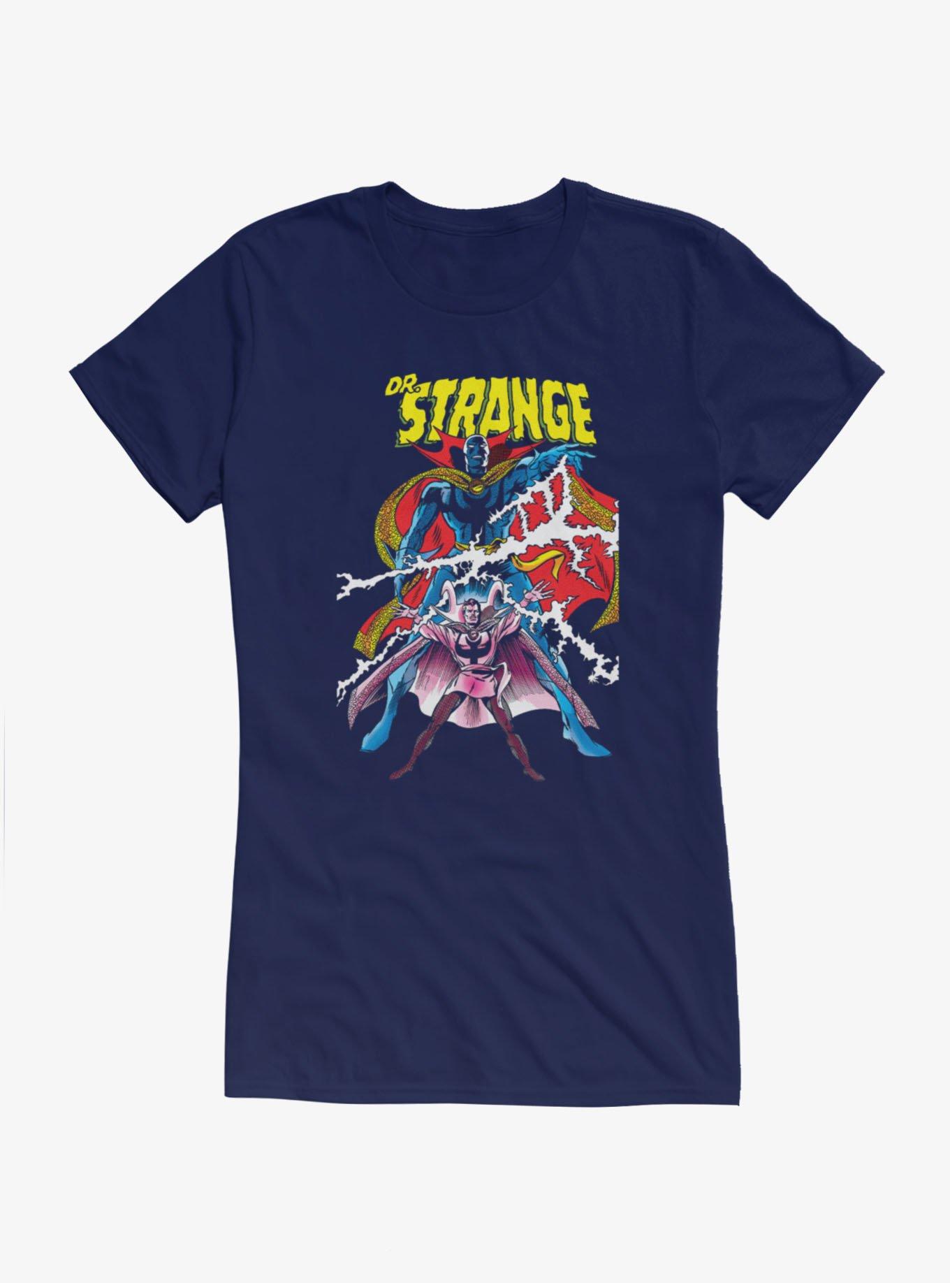 Marvel Retro Dr. Strange Comic Cover Girls T-Shirt Hot Topic Exclusive