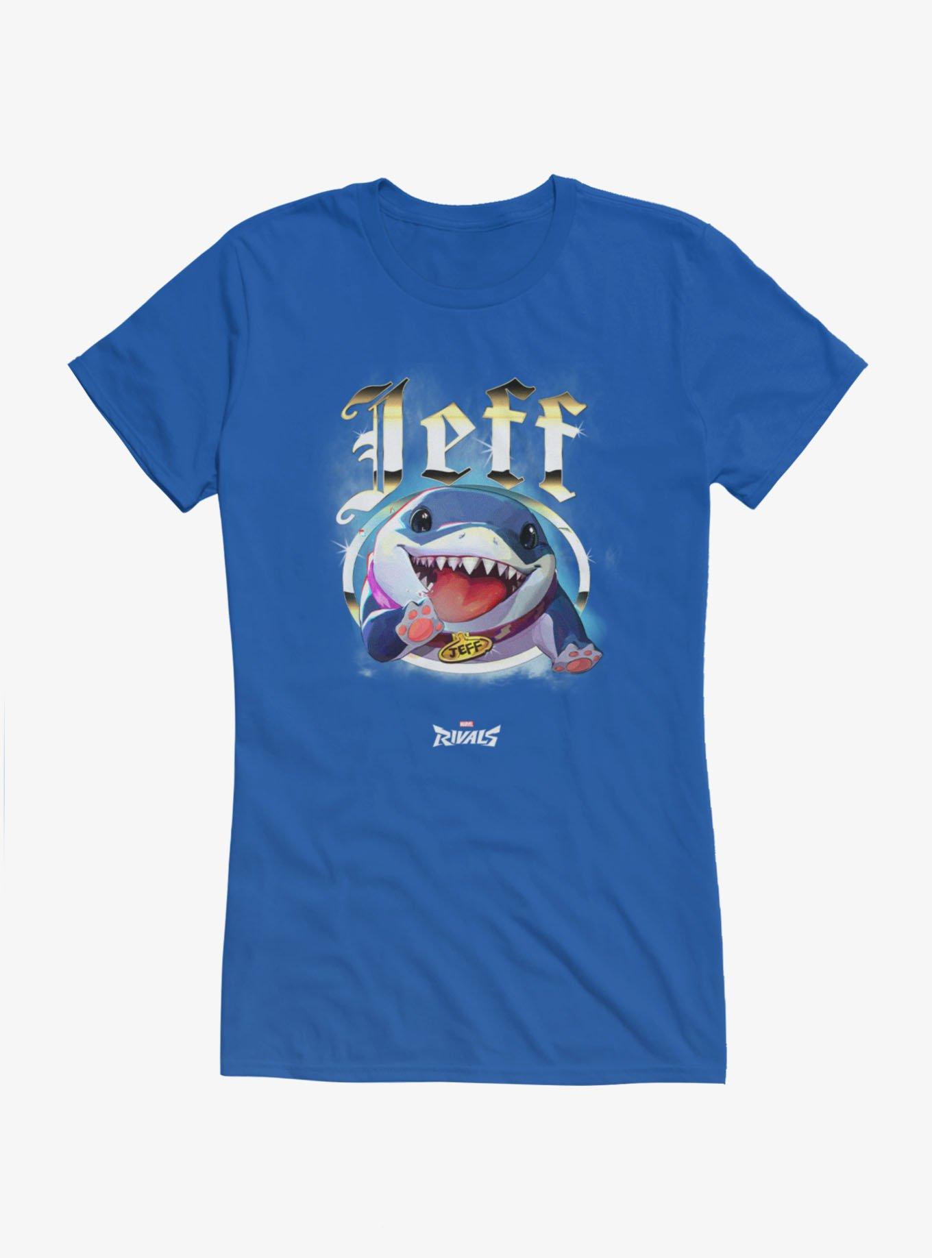 Marvel Rivals Jeff The Shark Vintage Rap Girls T-Shirt Hot Topic Exclusive, , hi-res