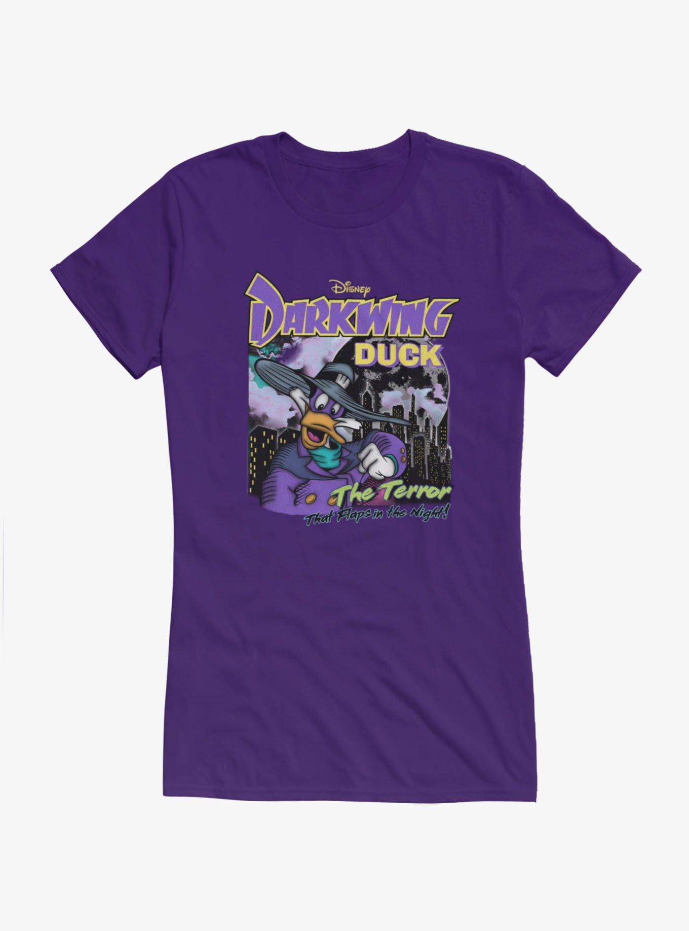 Disney Darkwing Duck City The Terror That Flaps In The Night Girls T-Shirt Hot Topic Exclusive, , hi-res