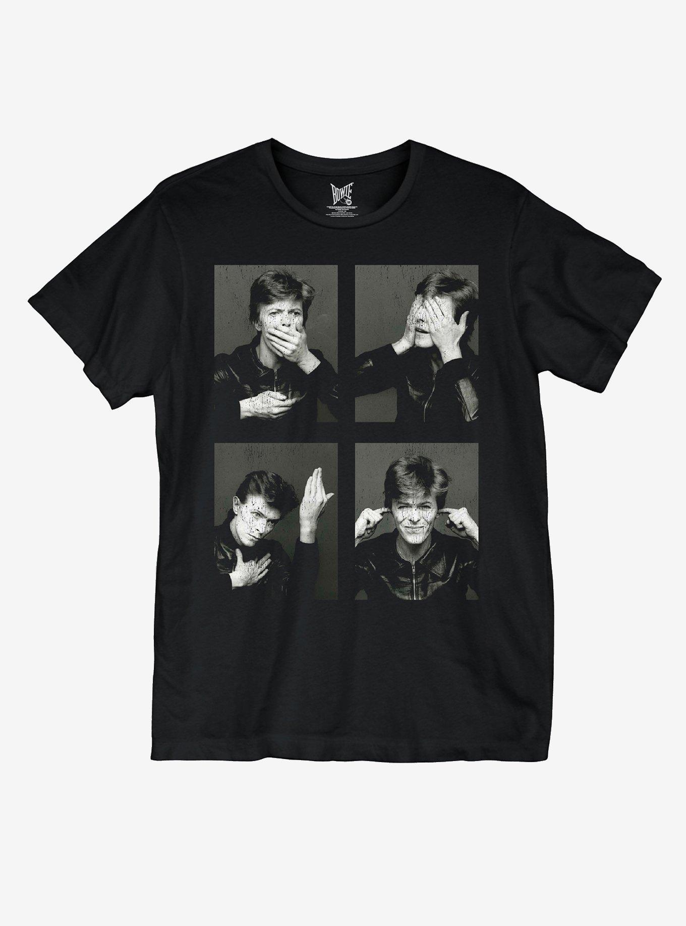 David Bowie Heroes Portrait Grid T-Shirt, , hi-res