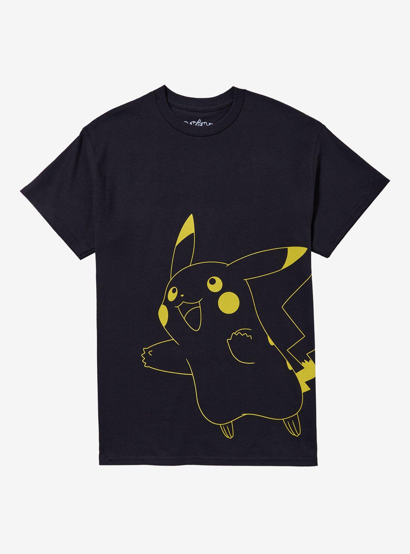 Pok&eacute;mon Pikachu Line Art T-Shirt, , hi-res