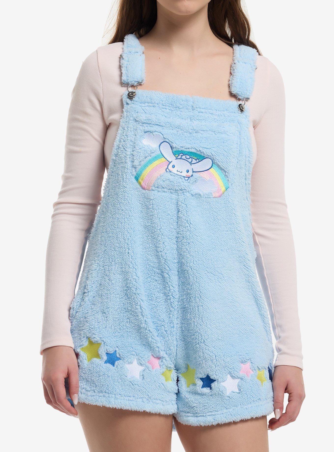 Cinnamoroll Stars Sherpa Shortalls, , hi-res