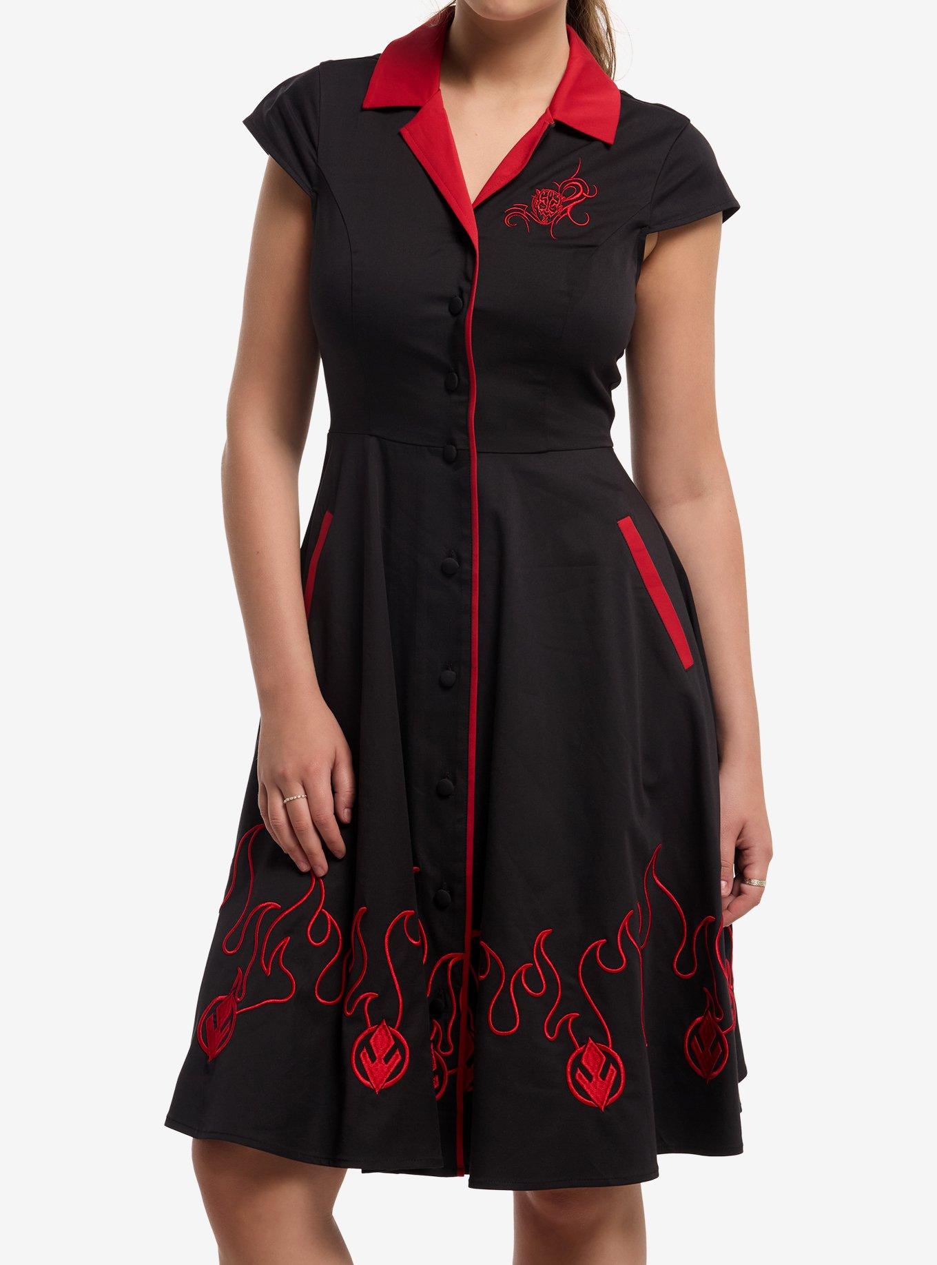 Star Wars Darth Maul Retro Collared Dress Her Universe Exclusive, , hi-res