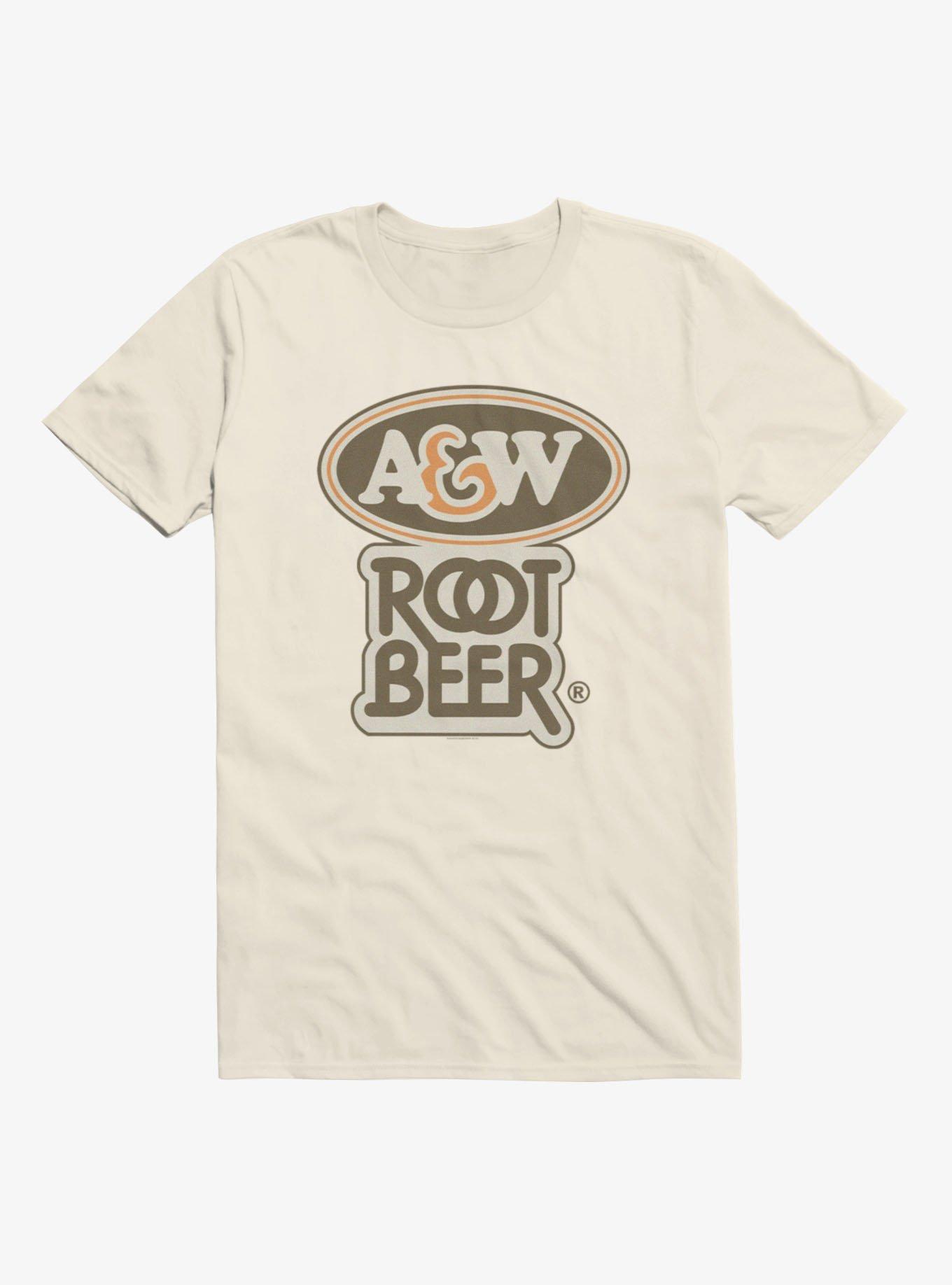 A&W Root Beer Retro T-Shirt Hot Topic Exclusive, NATURAL, hi-res
