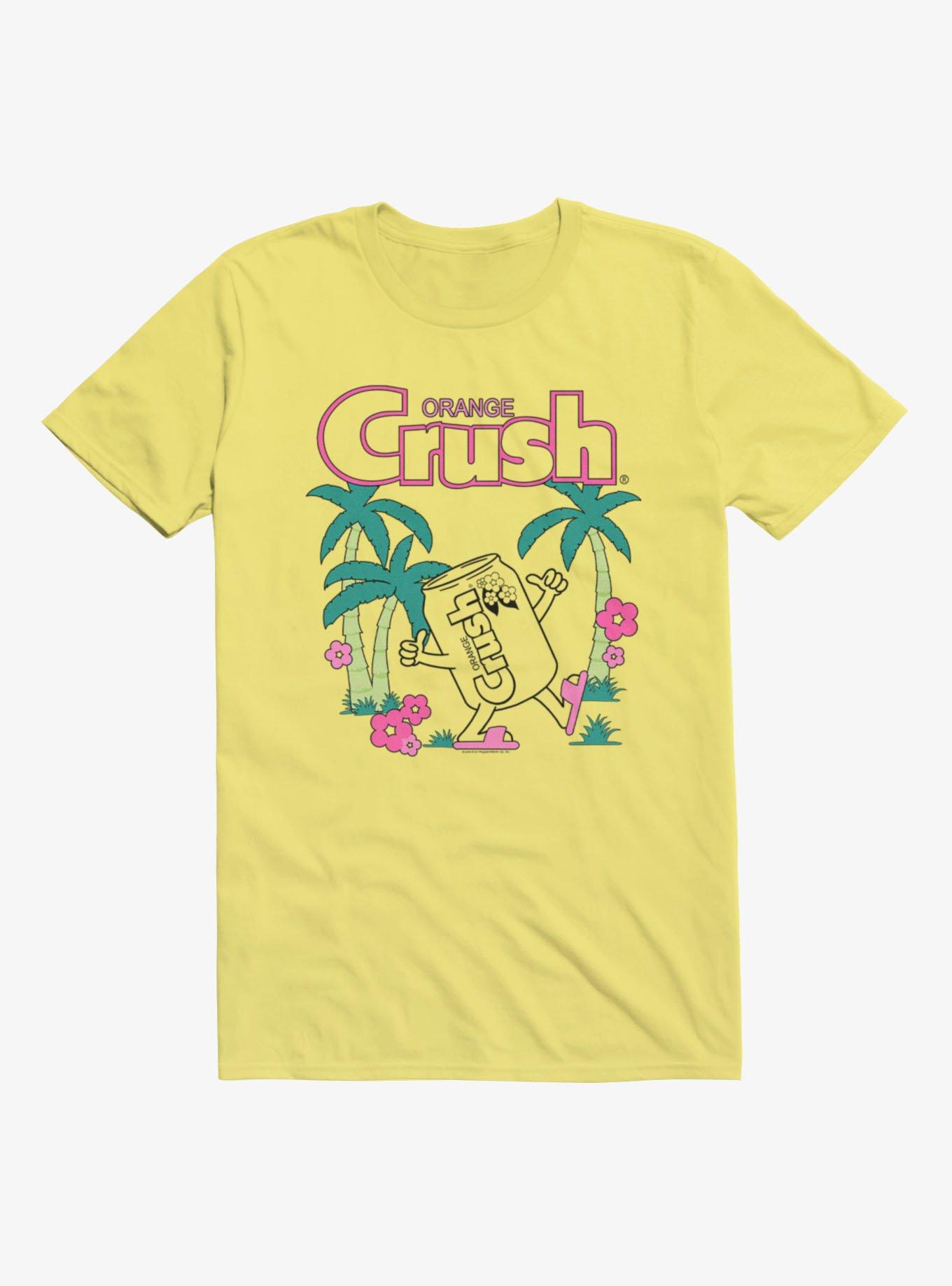 Orange Crush Tropical T-Shirt Hot Topic Exclusive, , hi-res