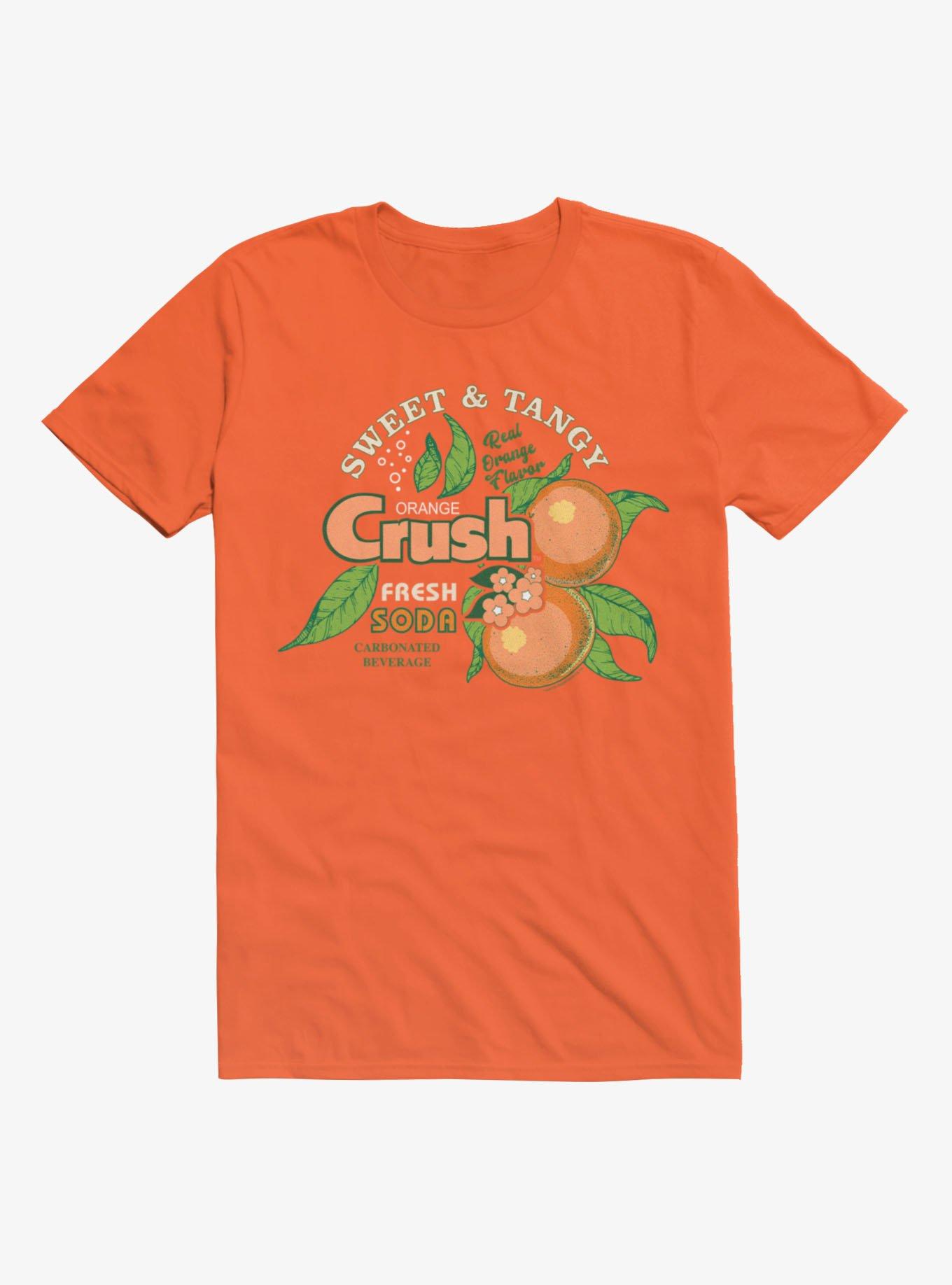 Orange Crush Sweet & Tangy That Thirst T-Shirt Hot Topic Exclusive, ORANGE, hi-res