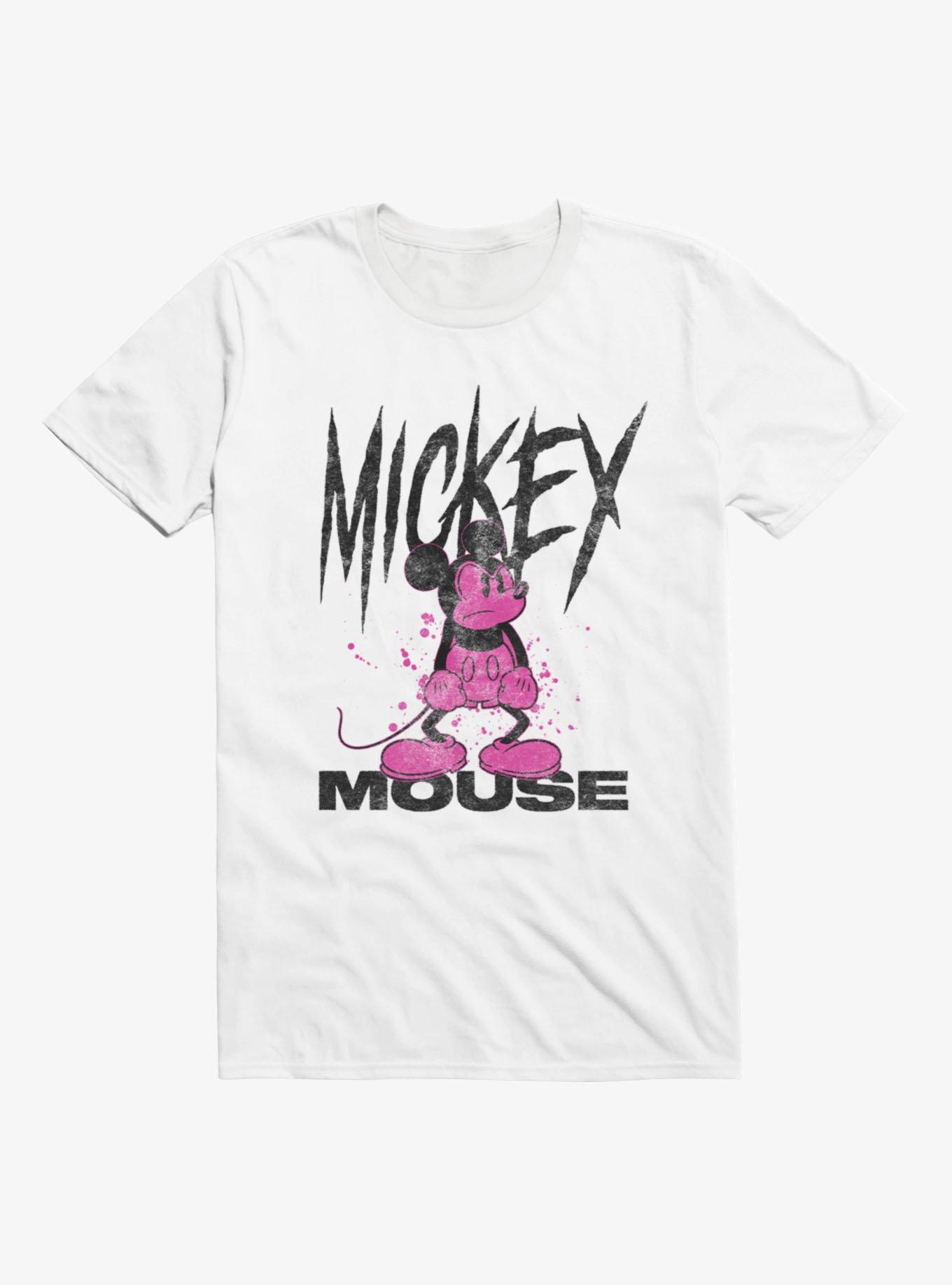 Disney Mickey Mouse Pink Splash T-Shirt, , hi-res