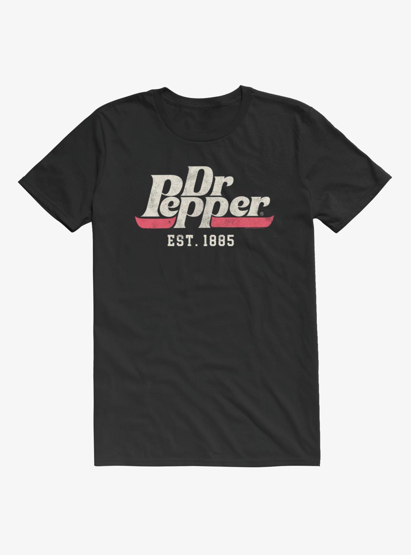 Dr. Pepper Logo T-Shirt Hot Topic Exclusive, BLACK, hi-res