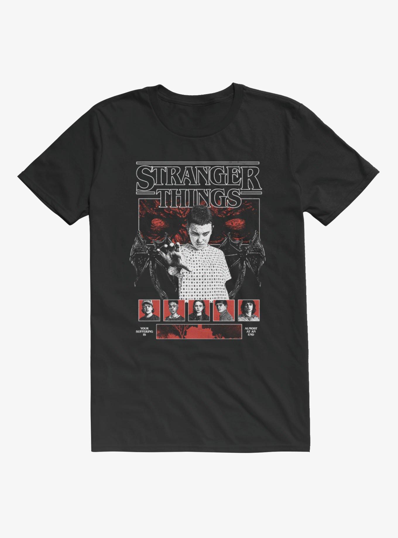 Netflix Stranger Things Almost At An End Characters T-Shirt Hot Topic Exclusive, , hi-res