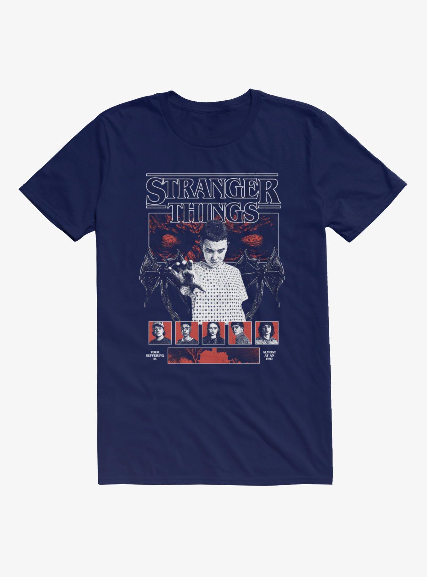 Netflix Stranger Things Almost At An End Characters T-Shirt Hot Topic Exclusive